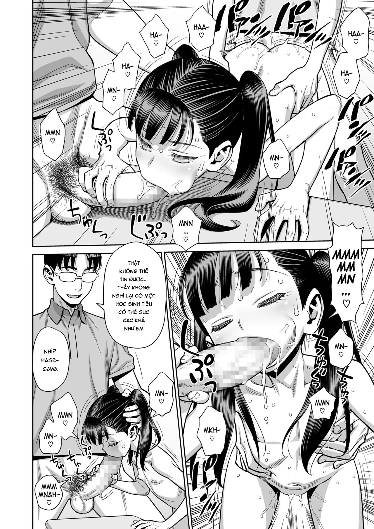 HentaiVN.net - Ảnh 7 - Thác loạn sau giờ học [Houkago no Kyoushitsu de Rankou Suru Inran JS nante Iru Hazu ga Nai!] - Oneshot