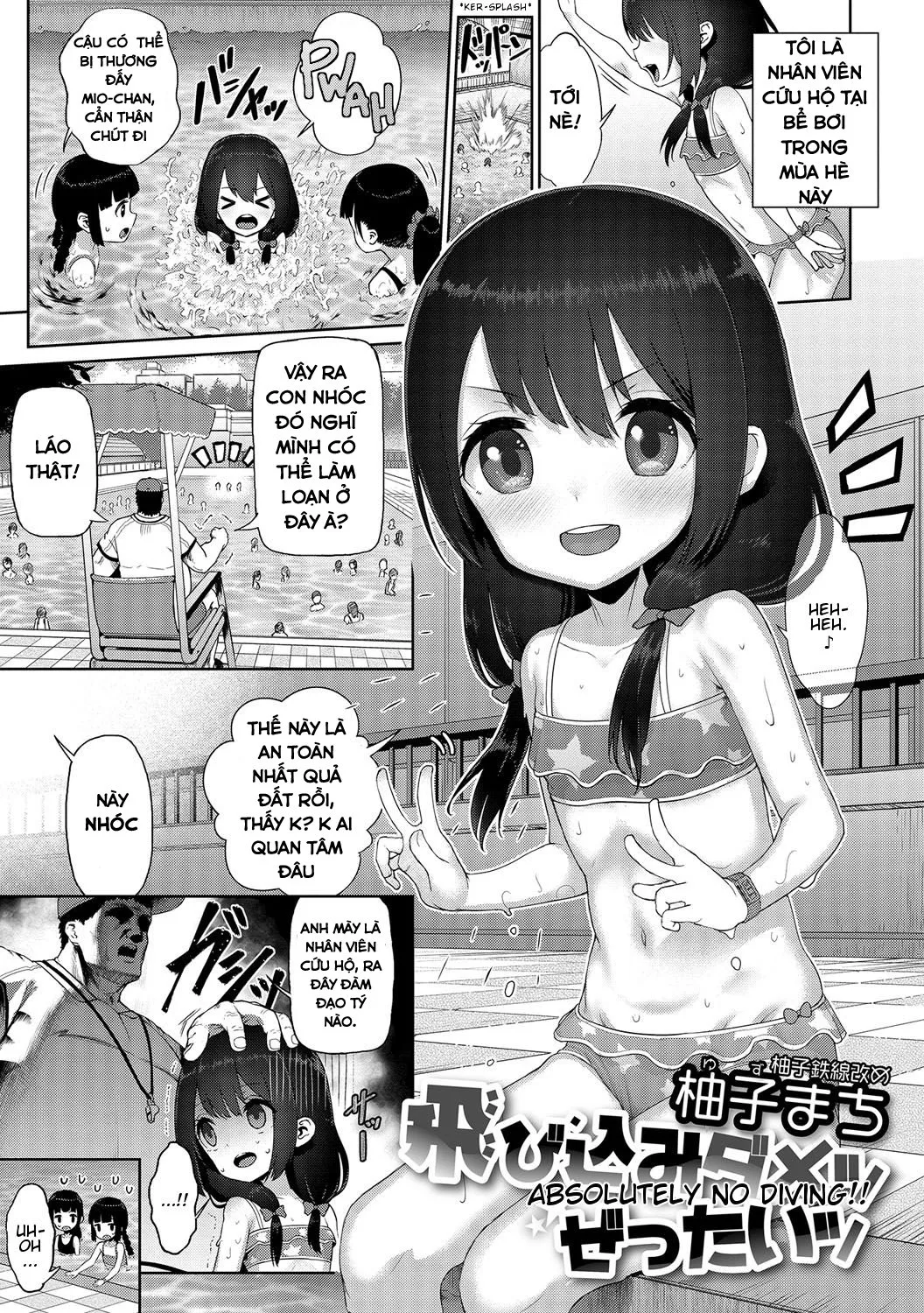 HentaiVN.net - Ảnh 3 - Tobikomi Dame Zzettai Absolutely No Diving! - Oneshot