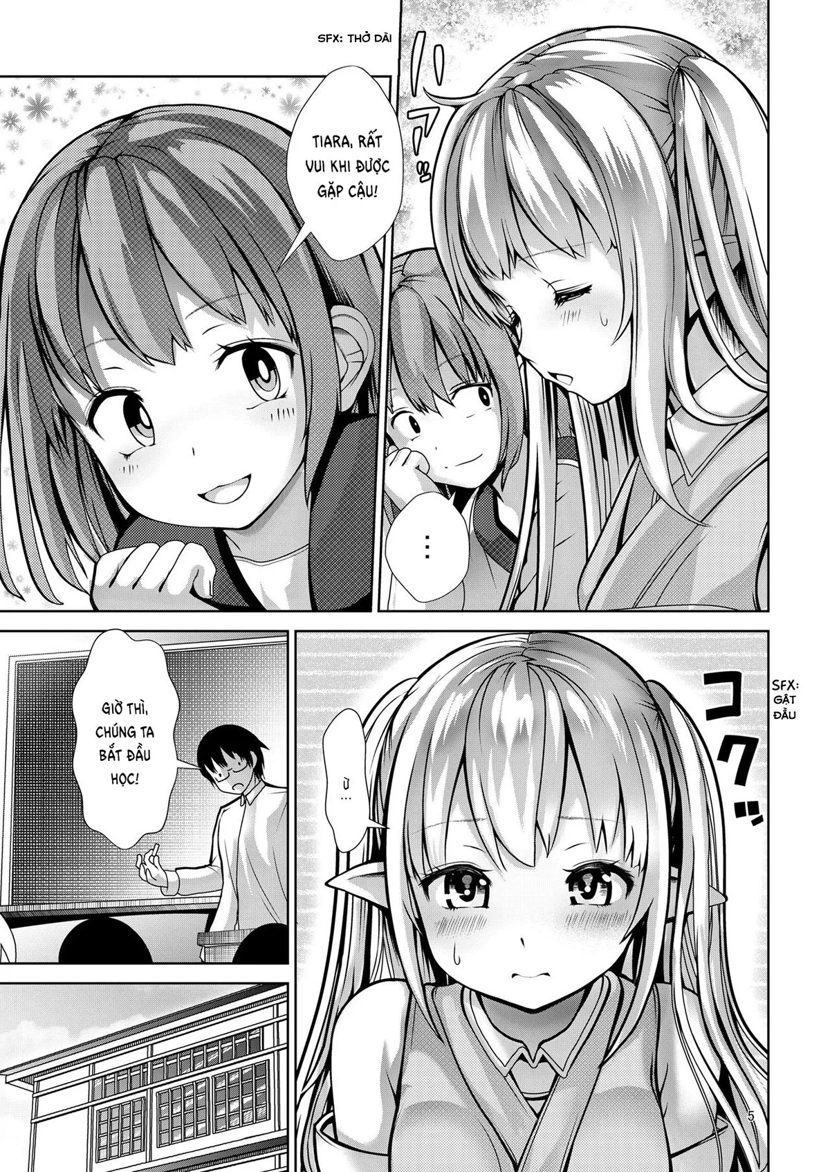 HentaiVN.net - Ảnh 4 - 5-nen 3-kumi no Isekai Ryuugakusei o Shidou suru Tsumori ga Choukyou shite shimatta [I Planned to Teach Class 5-3's Isekai Exchange Student but Ended up Training her Instead] - Oneshot
