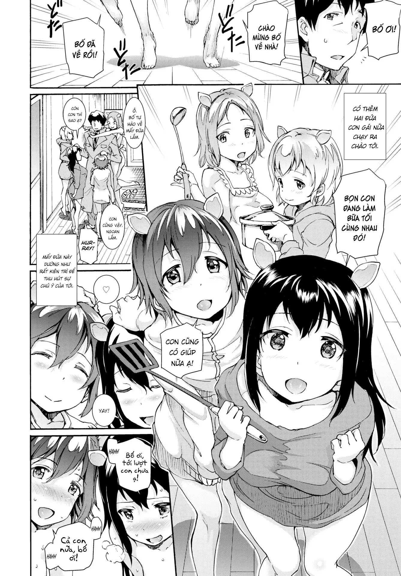 HentaiVN.net - Ảnh 10 - Những thiên thần đánh cắp trái tim. [Heartthrob Girls] - Oneshot
