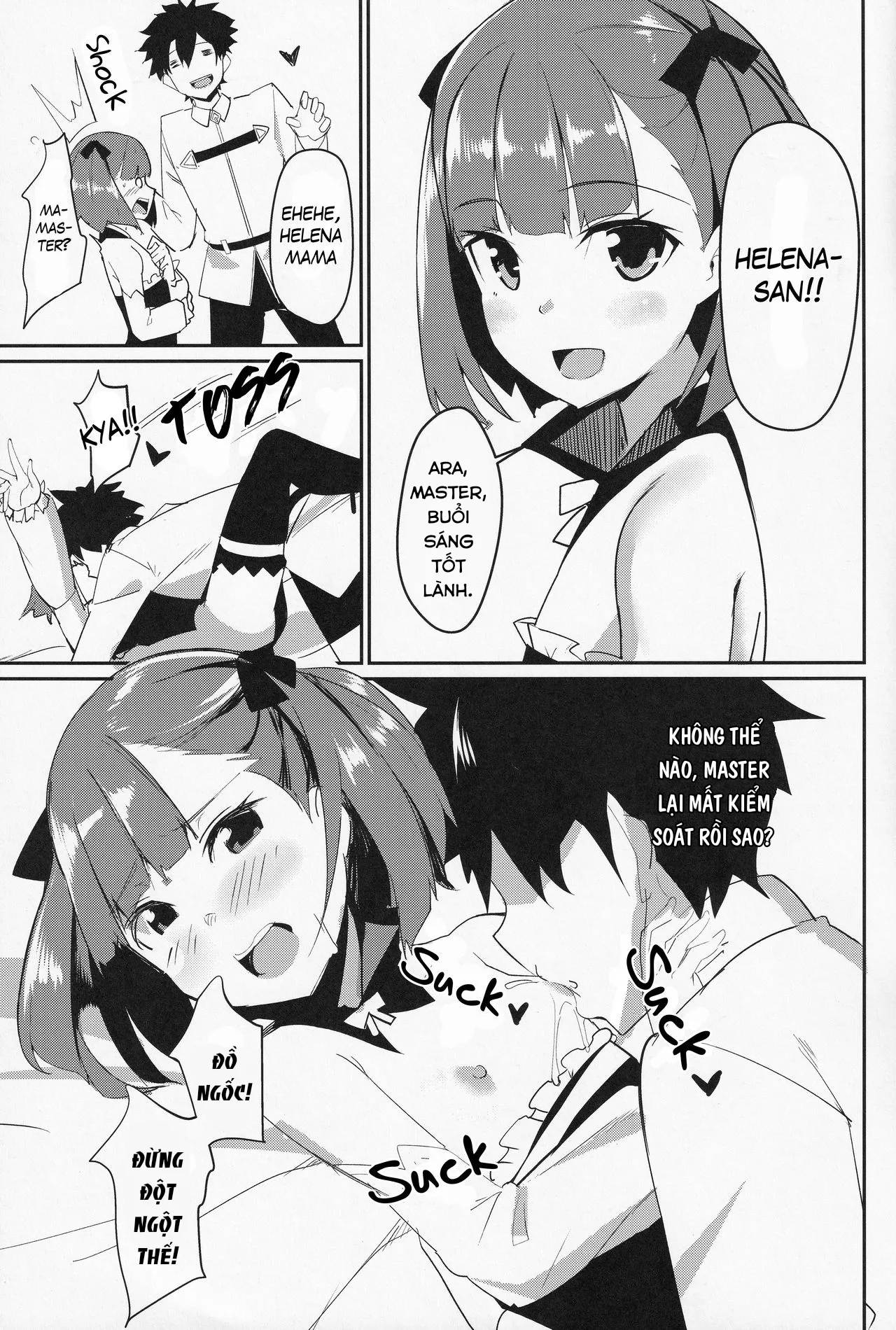 HentaiVN.net - Ảnh 3 - Helena Mama o Osoitai [I want to do it slowly with Helena Mama] - Oneshot