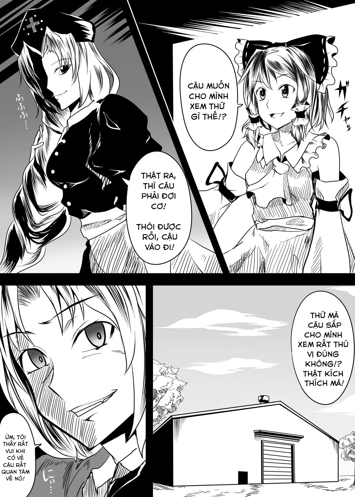 HentaiVN.net - Ảnh 5 - Touhou Chara ga Doubutsu to no Akachan o Umu tame ni Kouhai Saserareru Juukan Hon - Oneshot