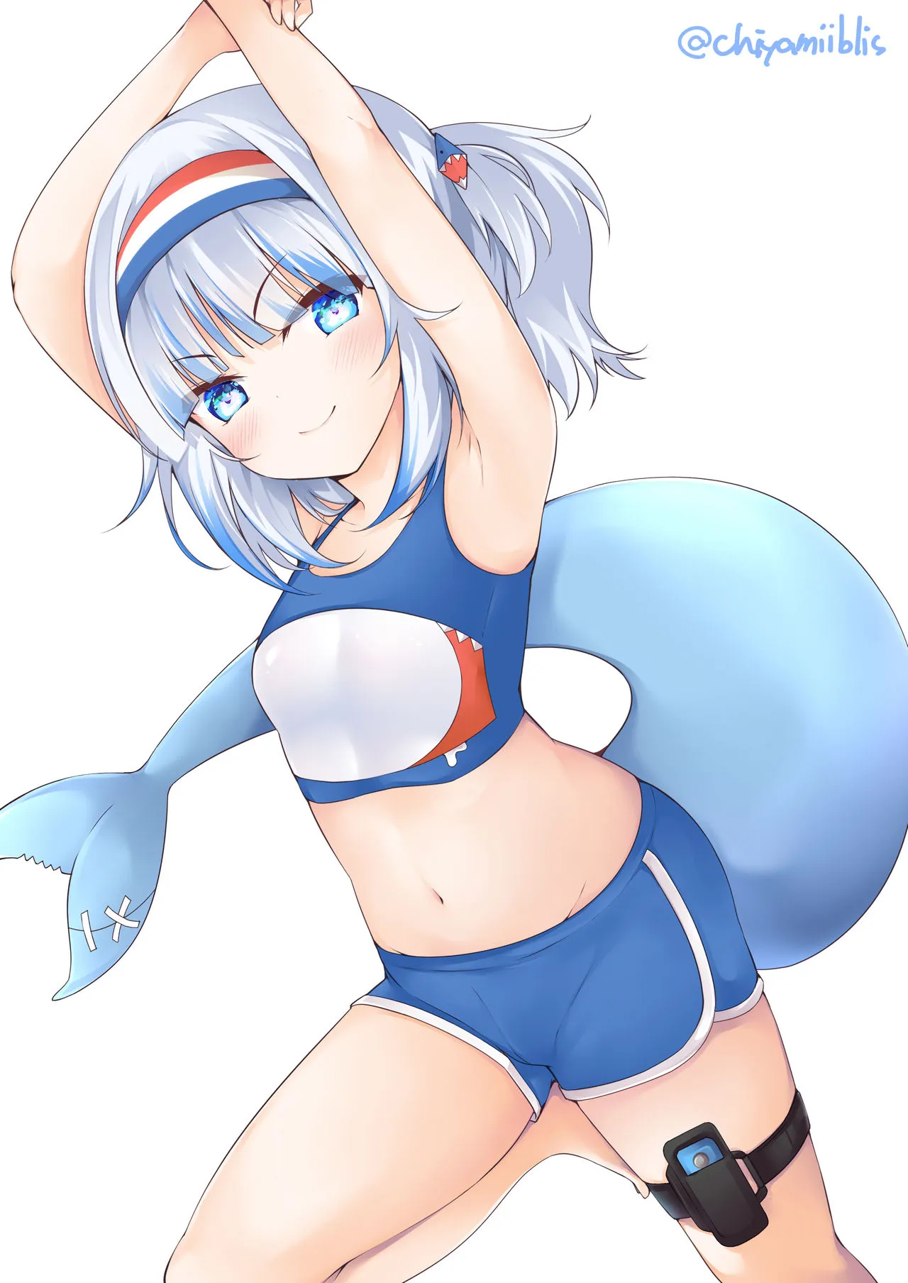 HentaiVN.net - Ảnh 30 - Cùng đổ mồ hôi nào [Lets Sweat; Gawr Gura, Ring Fit Adventure] - Oneshot