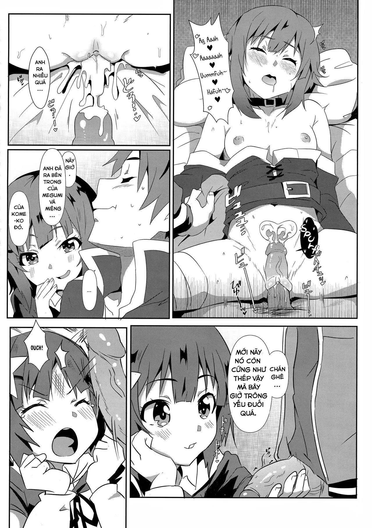 HentaiVN.net - Ảnh 15 - Megumin ni Kareina Shasei o! [Megumi xuất tinh!] - Oneshot