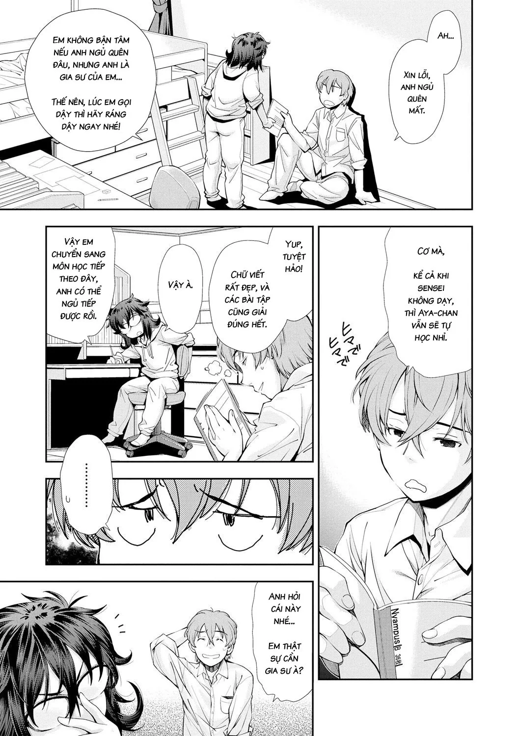 HentaiVN.net - Ảnh 3 - The Girl Who Loves to Study [Benkyo Suki no Onnanoko] - Oneshot