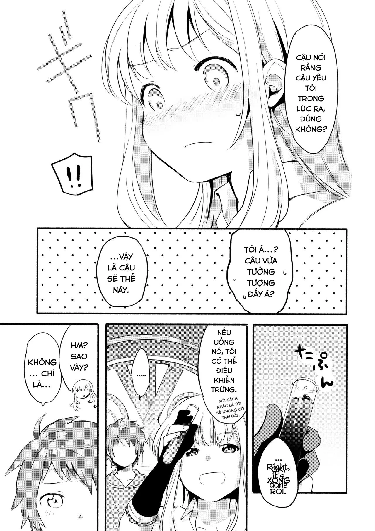 HentaiVN.net - Ảnh 26 - Cagliostro-chan đang yêu [Cagliostro-chan is in love with Gran; Cagliostro-chan wa Gran-kun no Koto ga Daisuki] - Oneshot