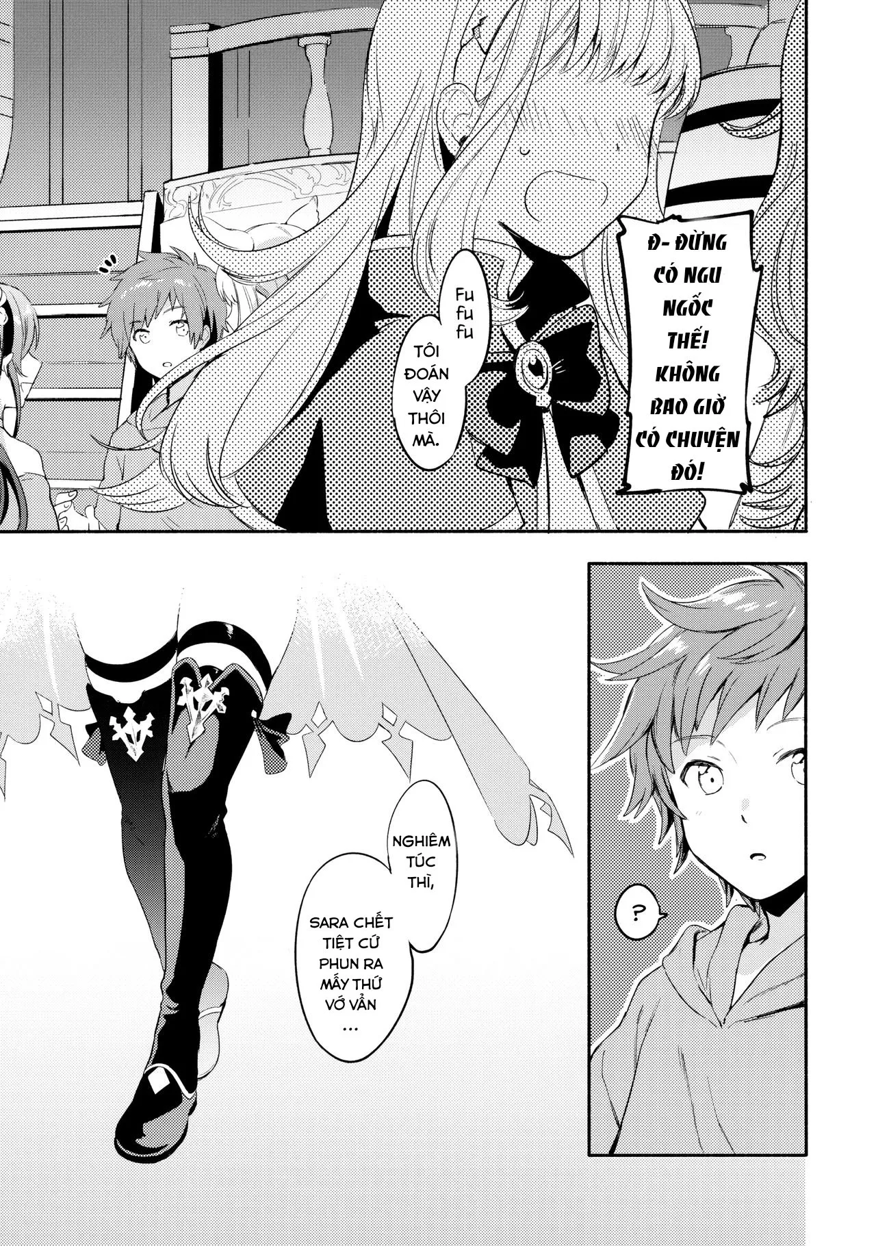 HentaiVN.net - Ảnh 7 - Cagliostro-chan đang yêu [Cagliostro-chan is in love with Gran; Cagliostro-chan wa Gran-kun no Koto ga Daisuki] - Oneshot