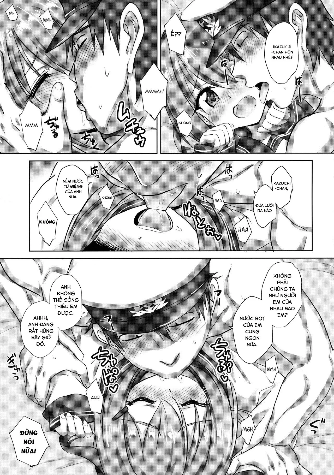 HentaiVN.net - Ảnh 11 - Gomen ne Ikazuchi-chan - Oneshot