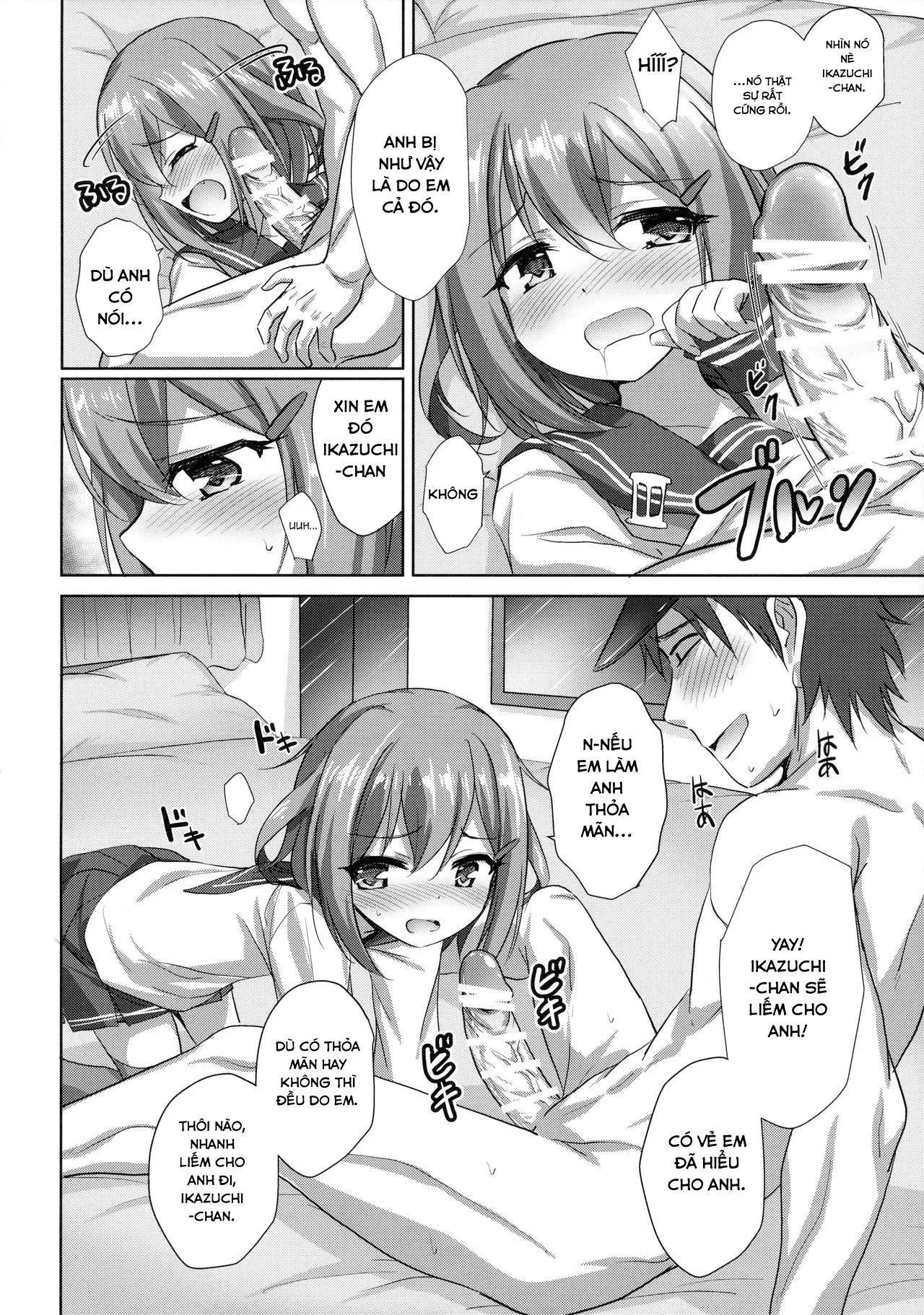 HentaiVN.net - Ảnh 12 - Gomen ne Ikazuchi-chan - Oneshot