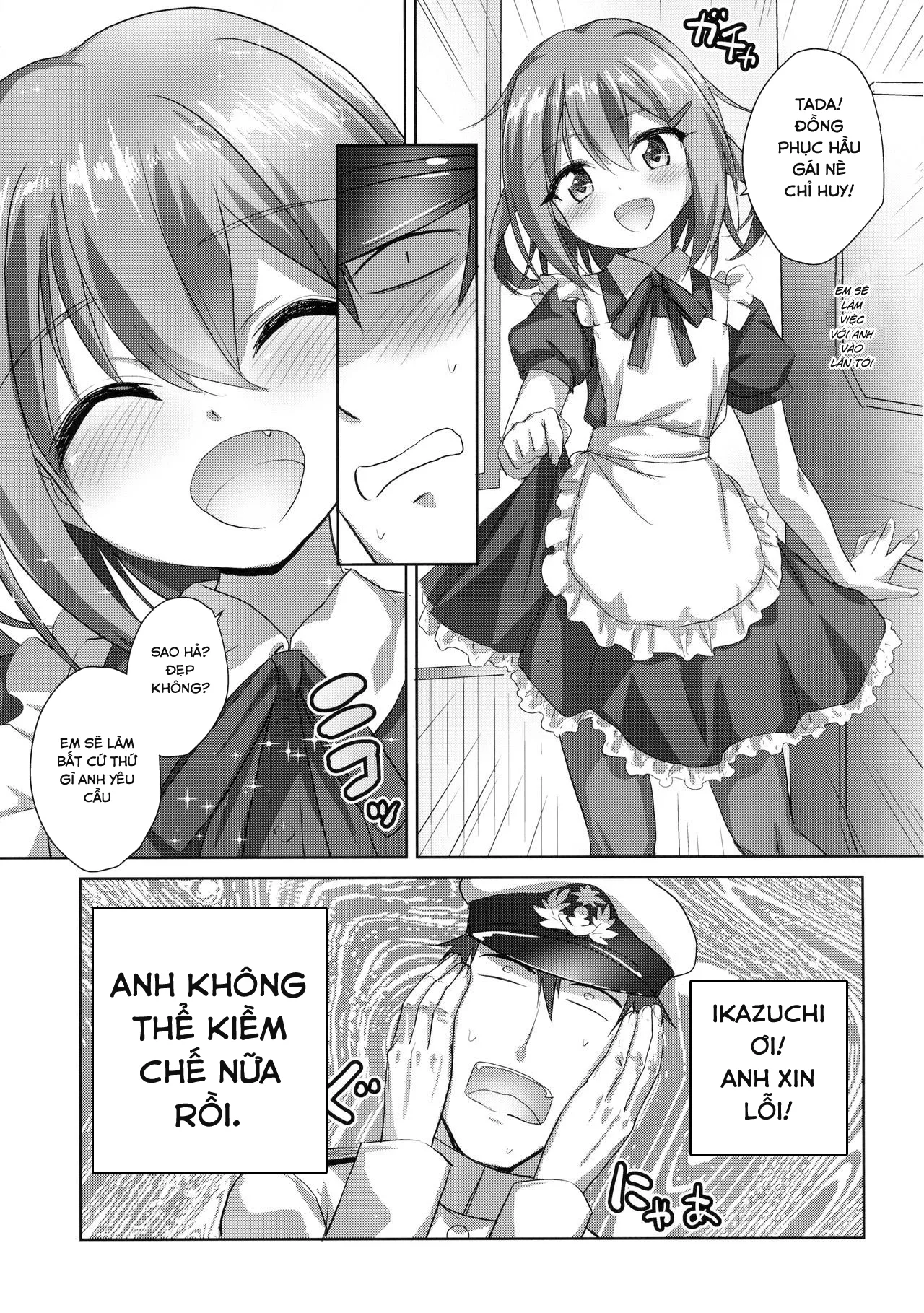 HentaiVN.net - Ảnh 23 - Gomen ne Ikazuchi-chan - Oneshot