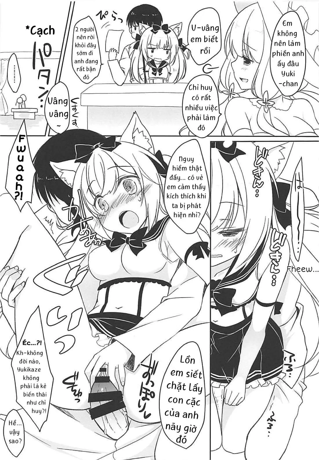 HentaiVN.net - Ảnh 11 - Yukikaze to Asobou (Azur Lane) [雪風と遊ぼう] - Oneshot