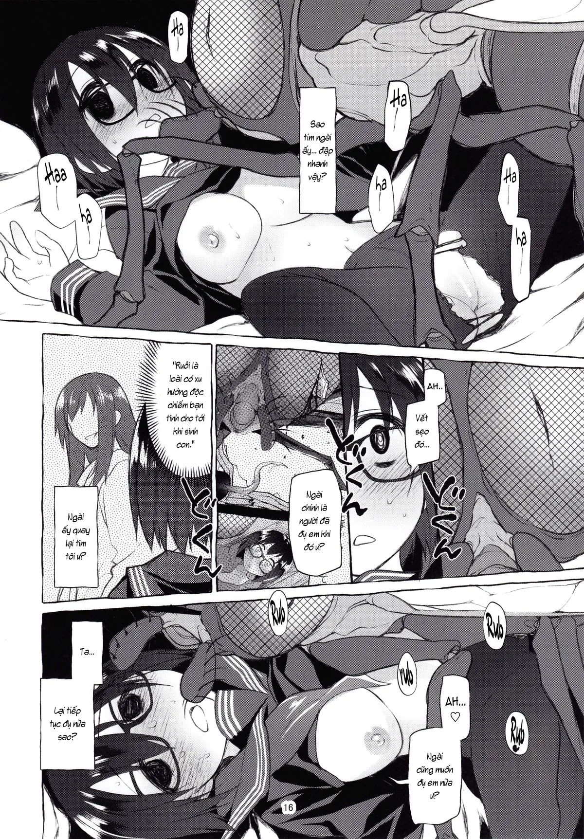 HentaiVN.net - Ảnh 14 - Thương em, đụ nát cái lồn. [Summer of alien] - Toàn bộ: Sửa die.