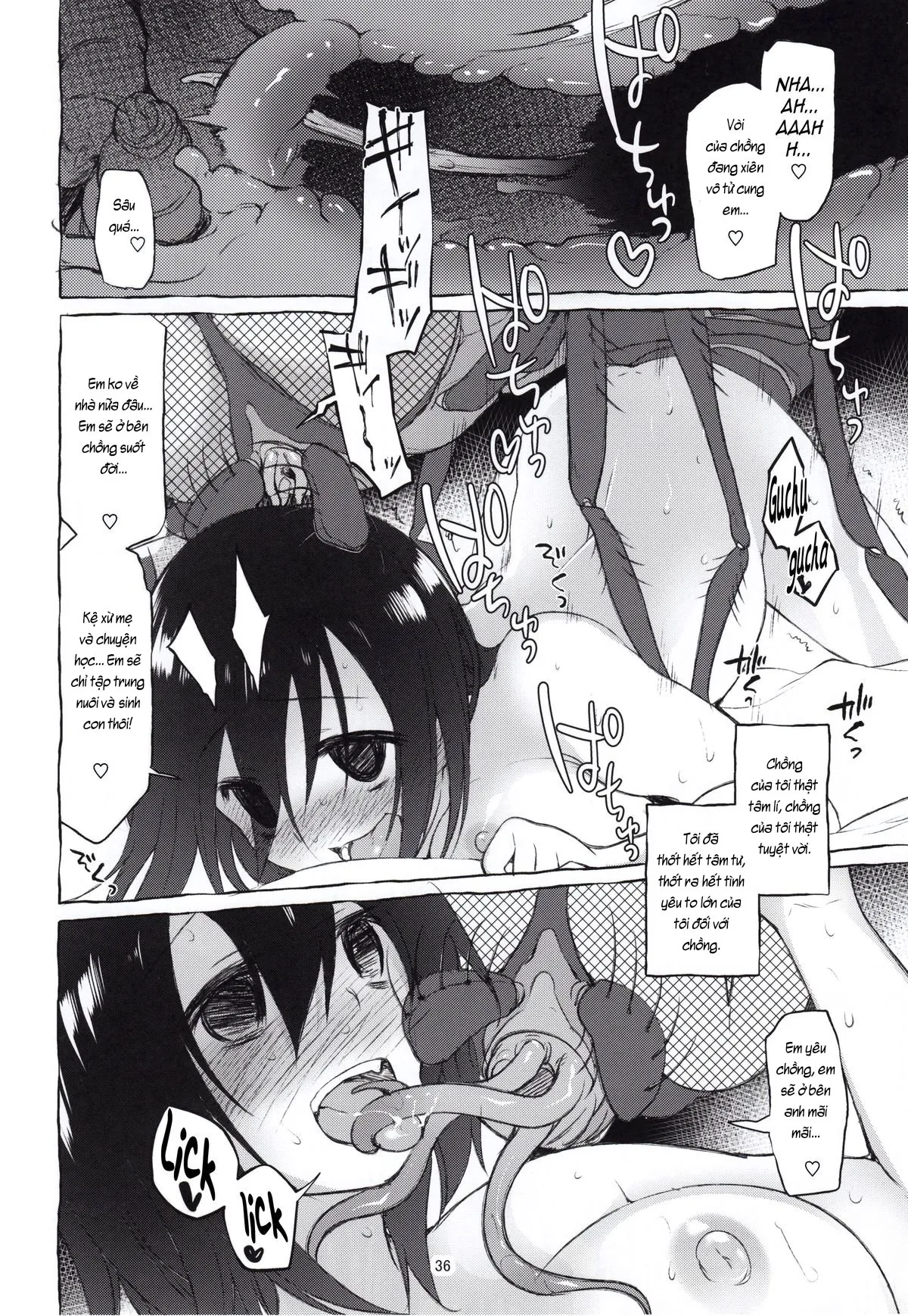 HentaiVN.net - Ảnh 34 - Thương em, đụ nát cái lồn. [Summer of alien] - Toàn bộ: Sửa die.