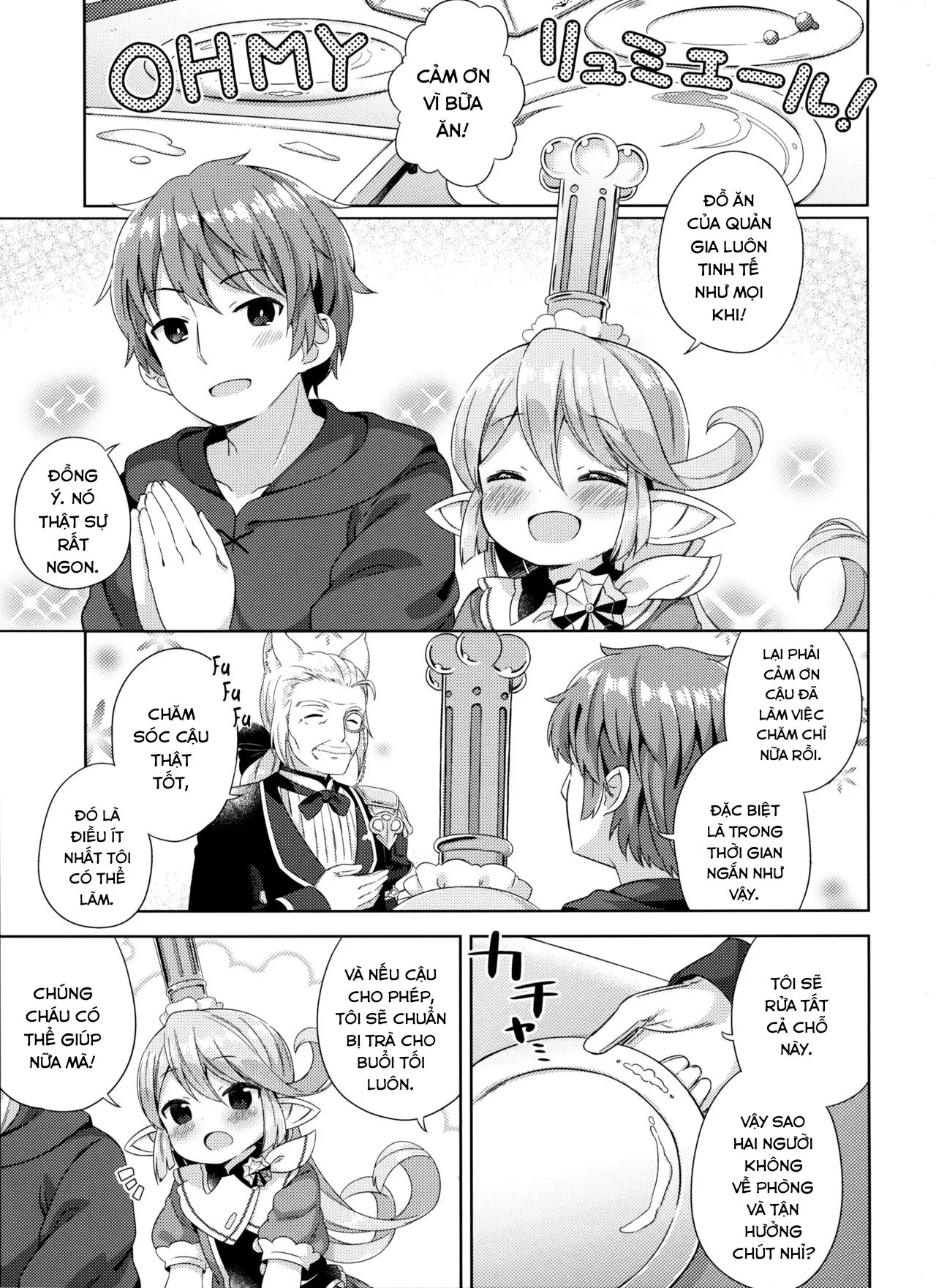 HentaiVN.net - Ảnh 3 - Jiiya no Osekkai no Sei de Arimasu [じいやのおせっかいの所為でありますっ] - Oneshot