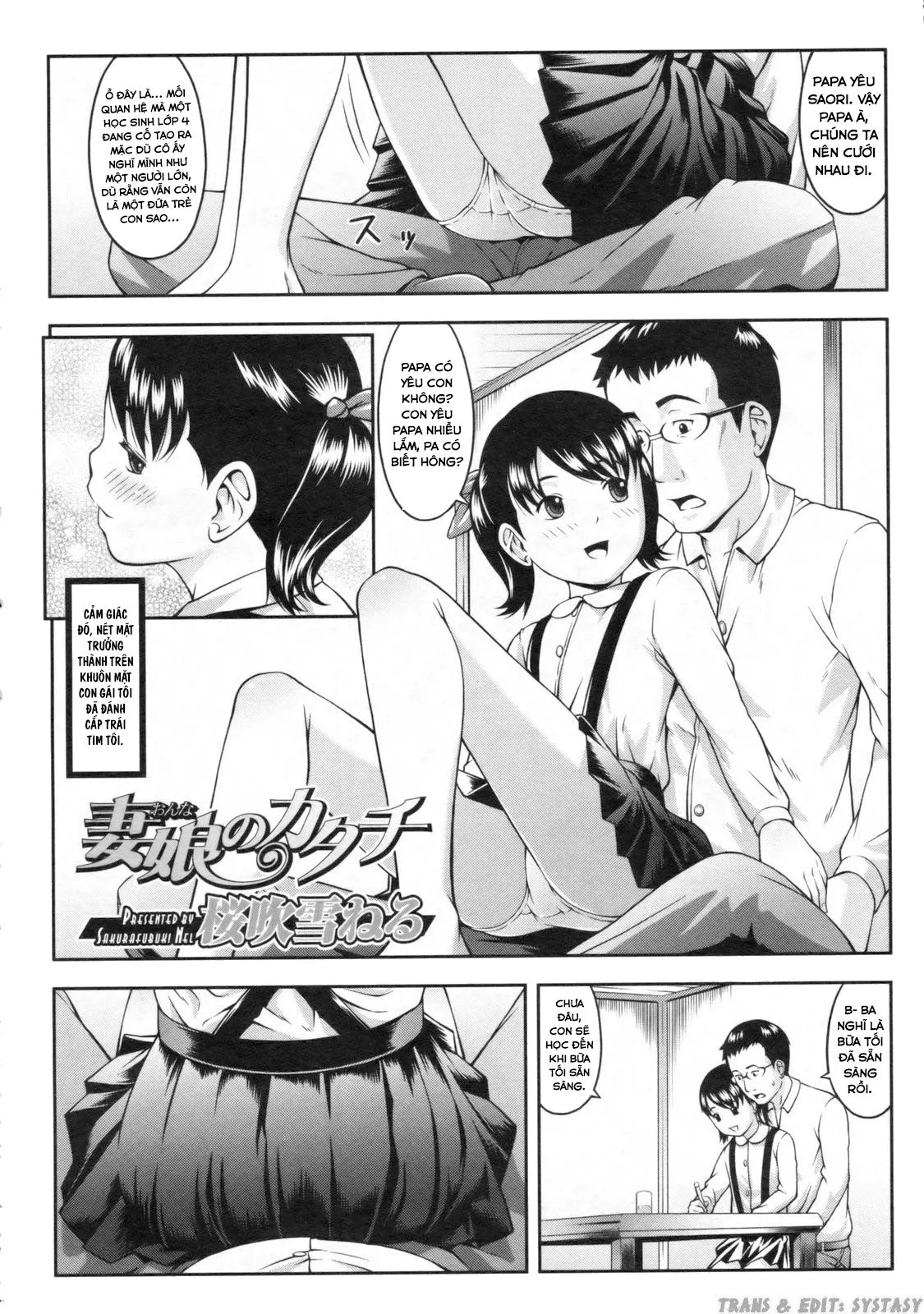 HentaiVN.net - Ảnh 3 - Look of the Wife Daughter [Onna no Katachi] - Oneshot