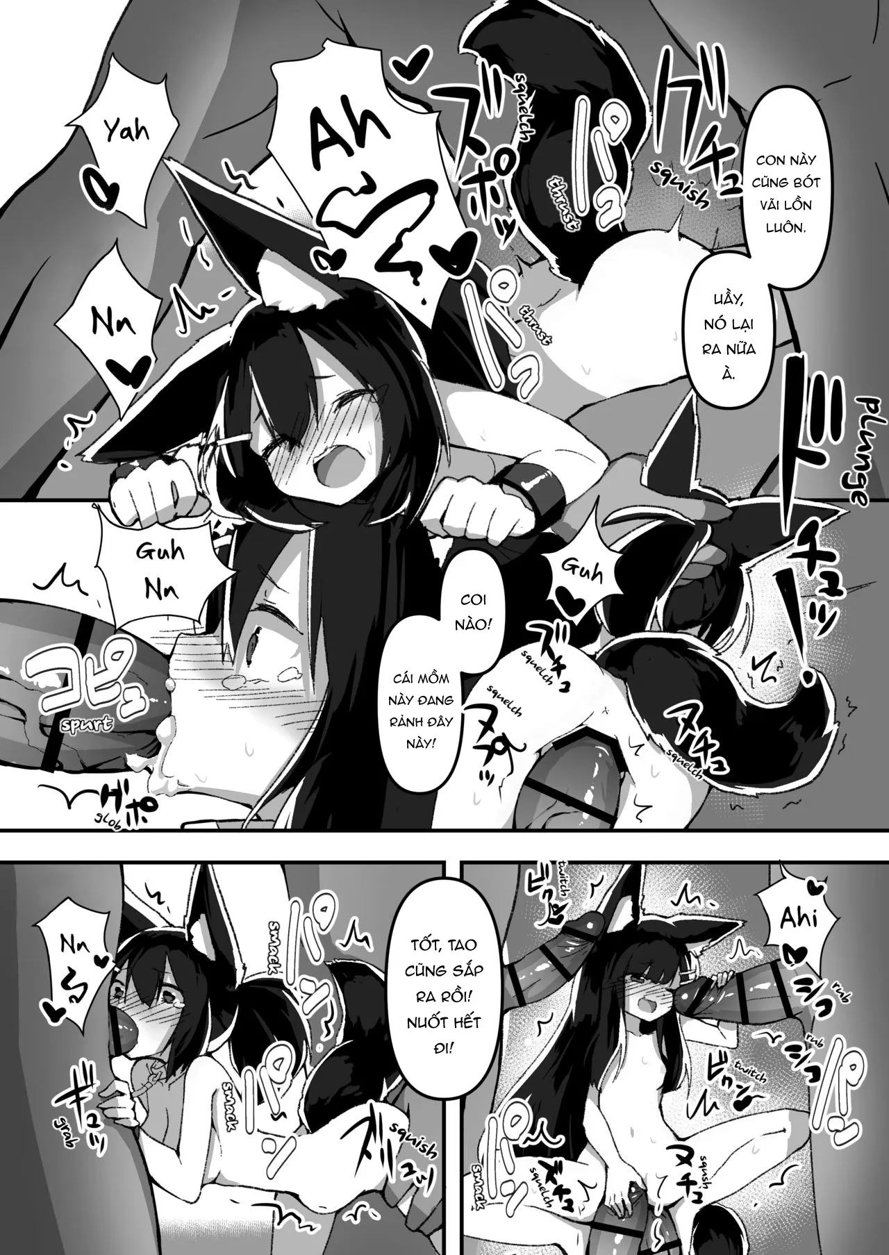 HentaiVN.net - Ảnh 23 - Chị em nhà cáo [Shimai no Oshigoto] - Siêu phẩm mẹ rồi