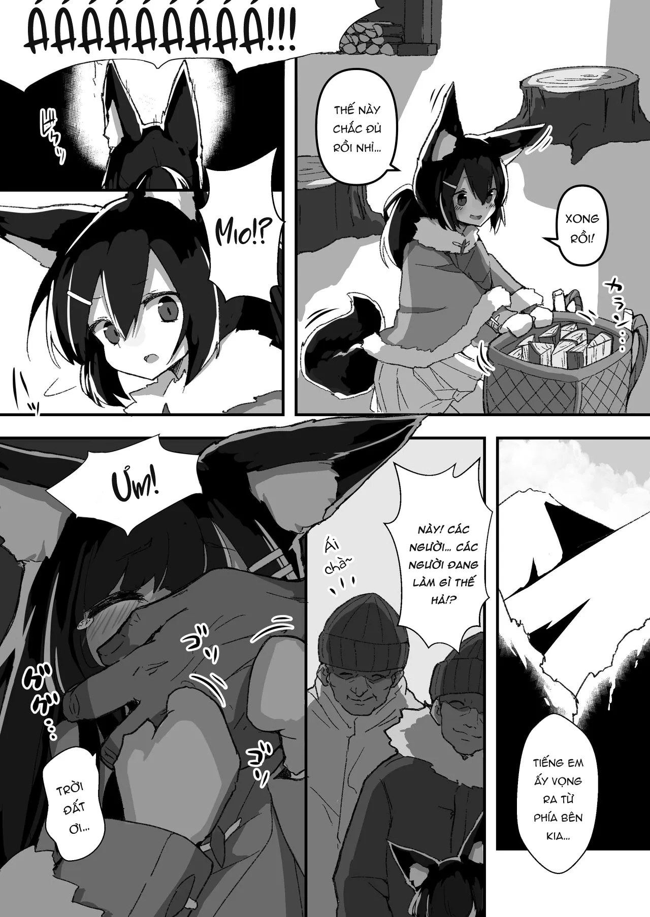 HentaiVN.net - Ảnh 5 - Chị em nhà cáo [Shimai no Oshigoto] - Siêu phẩm mẹ rồi