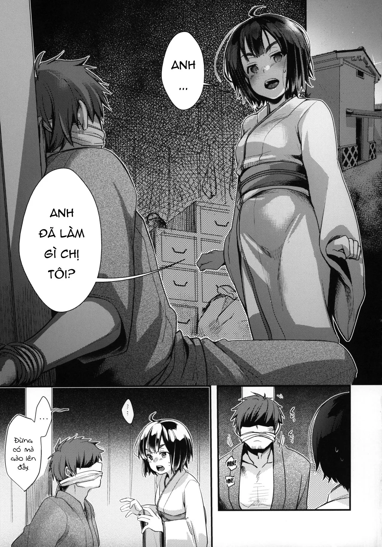 HentaiVN.net - Ảnh 6 - Kura no naka - Nhẹ nhàng tình cảm