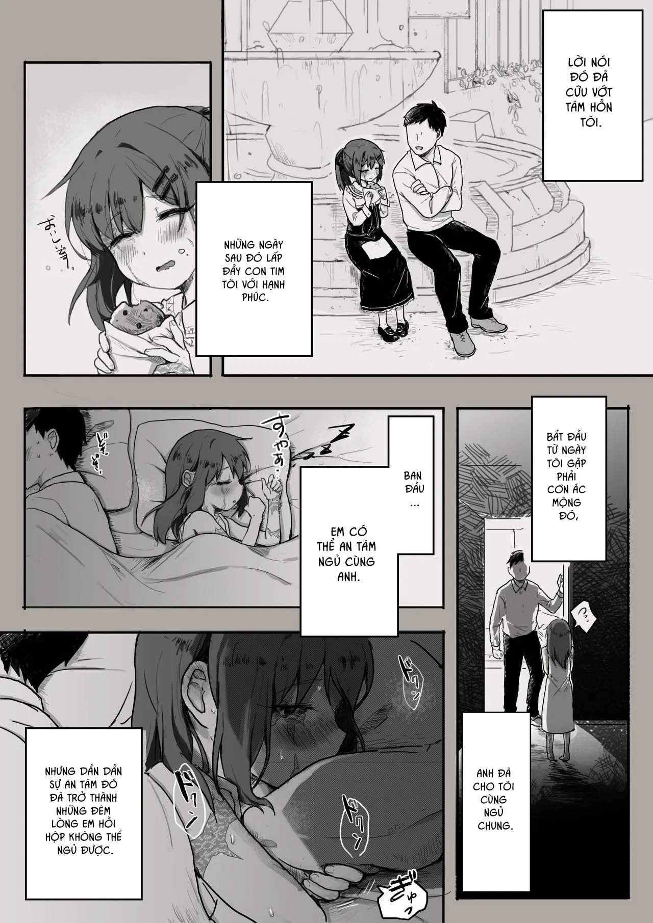 HentaiVN.net - Ảnh 7 - Cuộc sống với Nô Lệ - Gặp được anh [Dorei to no Seikatsu Shuku Nishuunen ...Anata to Deaete...] - Oneshot