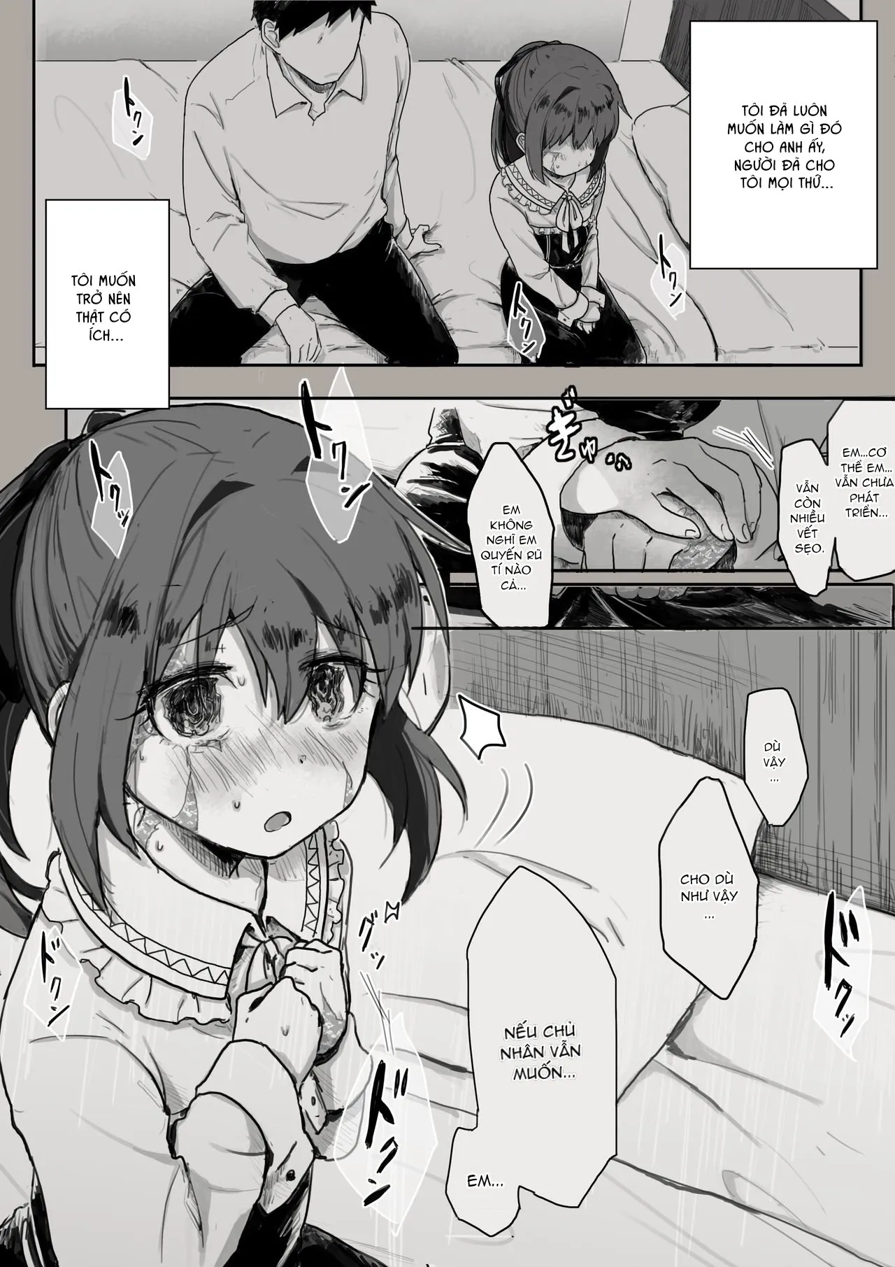 HentaiVN.net - Ảnh 8 - Cuộc sống với Nô Lệ - Gặp được anh [Dorei to no Seikatsu Shuku Nishuunen ...Anata to Deaete...] - Oneshot