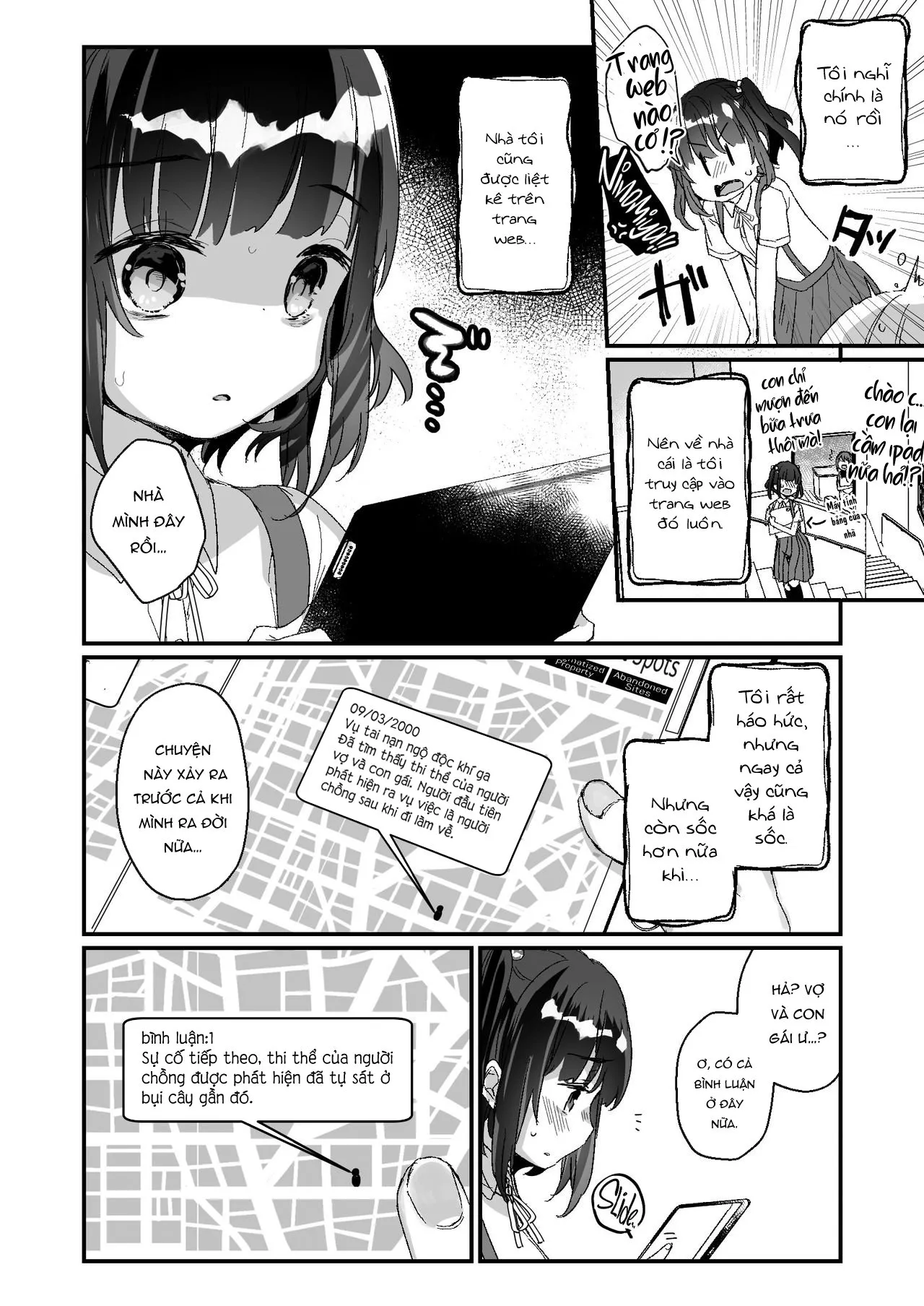 HentaiVN.net - Ảnh 9 - Có một con ma ở trong nhà mình!:Tình yêu ngang trái [Uchi ni wa Yuurei-san ga Imasu Yokorenbo Hen] - Chap 1