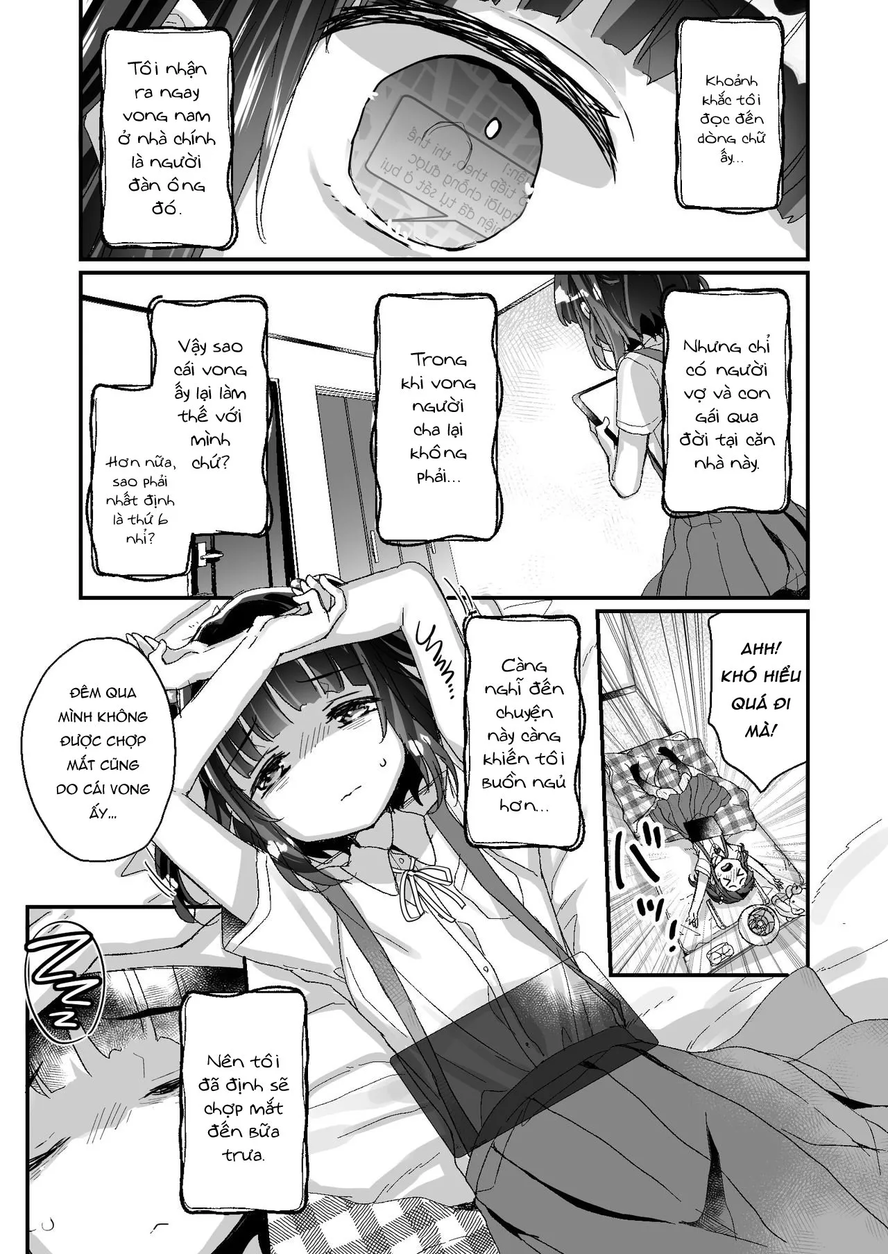 HentaiVN.net - Ảnh 10 - Có một con ma ở trong nhà mình!:Tình yêu ngang trái [Uchi ni wa Yuurei-san ga Imasu Yokorenbo Hen] - Chap 1