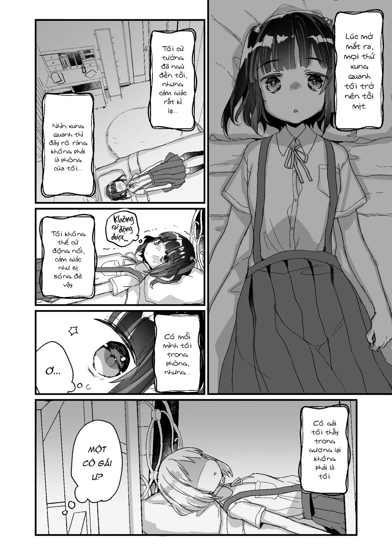 HentaiVN.net - Ảnh 11 - Có một con ma ở trong nhà mình!:Tình yêu ngang trái [Uchi ni wa Yuurei-san ga Imasu Yokorenbo Hen] - Chap 1