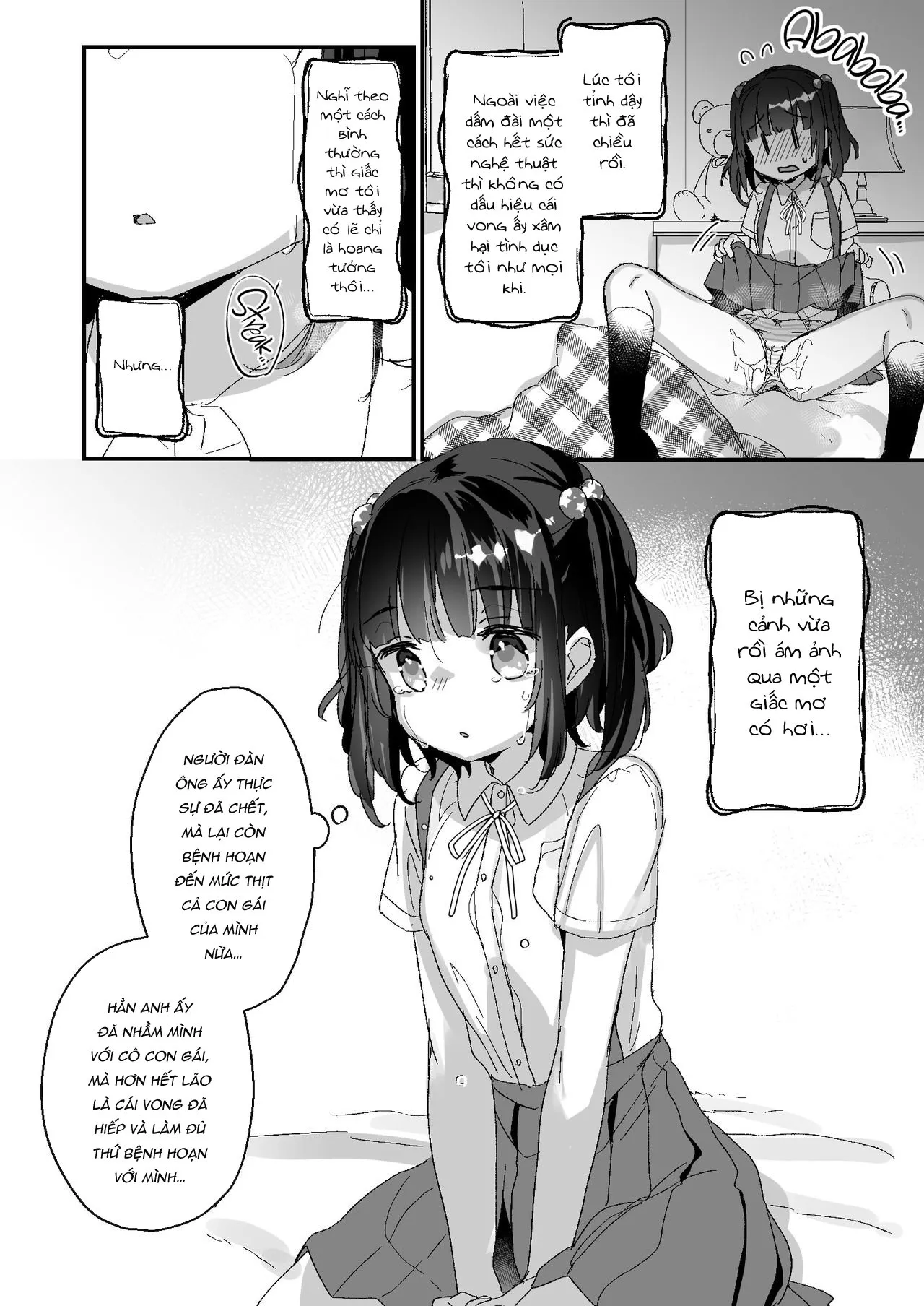 HentaiVN.net - Ảnh 23 - Có một con ma ở trong nhà mình!:Tình yêu ngang trái [Uchi ni wa Yuurei-san ga Imasu Yokorenbo Hen] - Chap 1