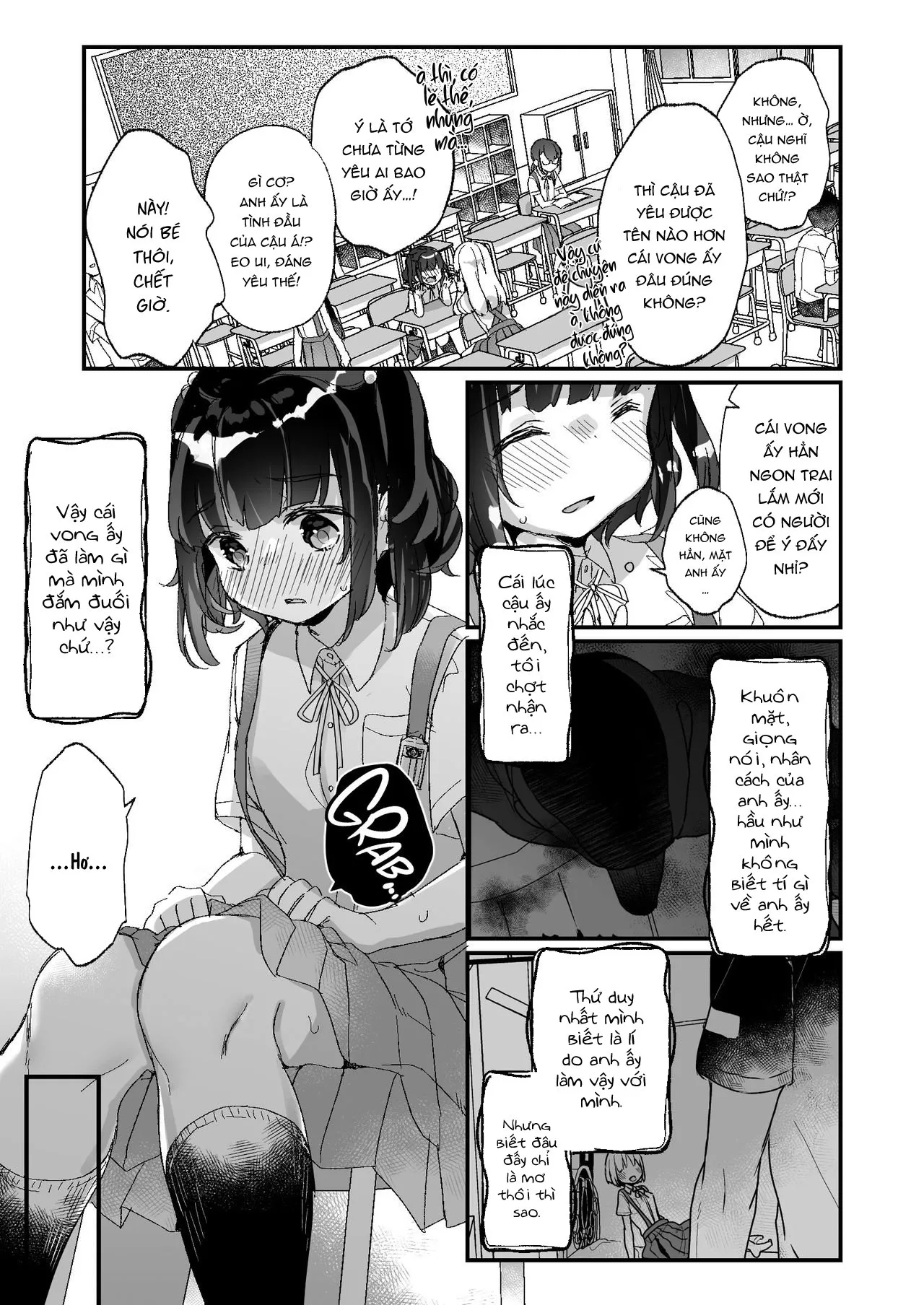 HentaiVN.net - Ảnh 5 - Có một con ma ở trong nhà mình!:Tình yêu ngang trái [Uchi ni wa Yuurei-san ga Imasu Yokorenbo Hen] - Chap 2: end