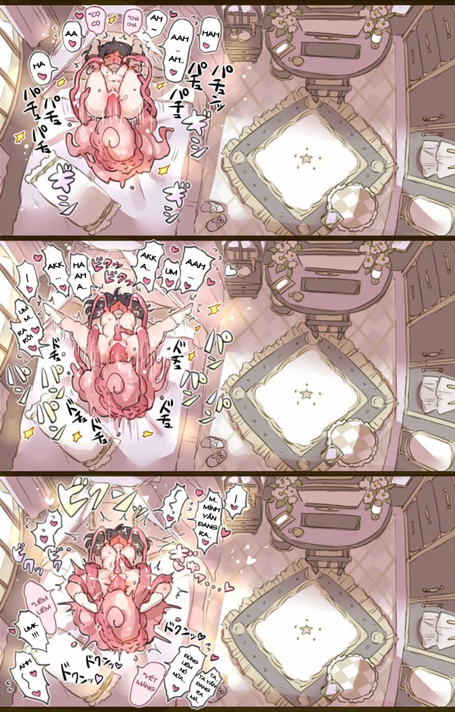 HentaiVN.net - Ảnh 4 - Ouchi de Yaru Koto Nai node Shokushu Shoukan Shite Ecchi ni Fukeru Mahou Shoujo - Oneshot