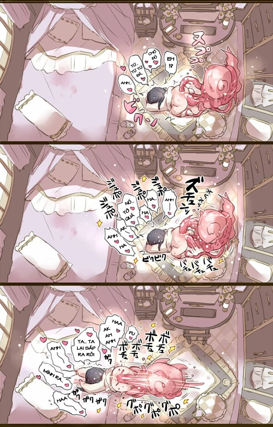 HentaiVN.net - Ảnh 8 - Ouchi de Yaru Koto Nai node Shokushu Shoukan Shite Ecchi ni Fukeru Mahou Shoujo - Oneshot