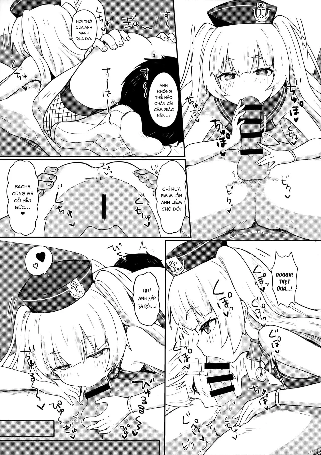 HentaiVN.net - Ảnh 11 - Leave Everything To Bache! (Azur Lane) [Bache ni Bacchiri Omakase!] - Oneshot