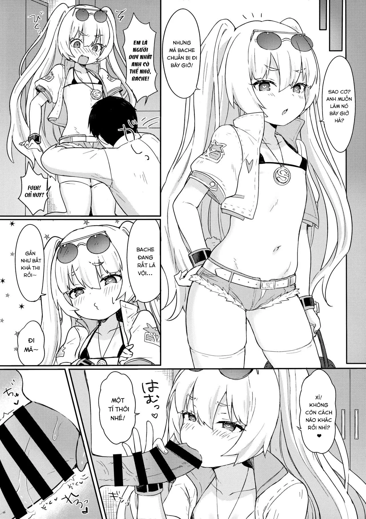 HentaiVN.net - Ảnh 12 - Leave Everything To Bache! (Azur Lane) [Bache ni Bacchiri Omakase!] - Oneshot
