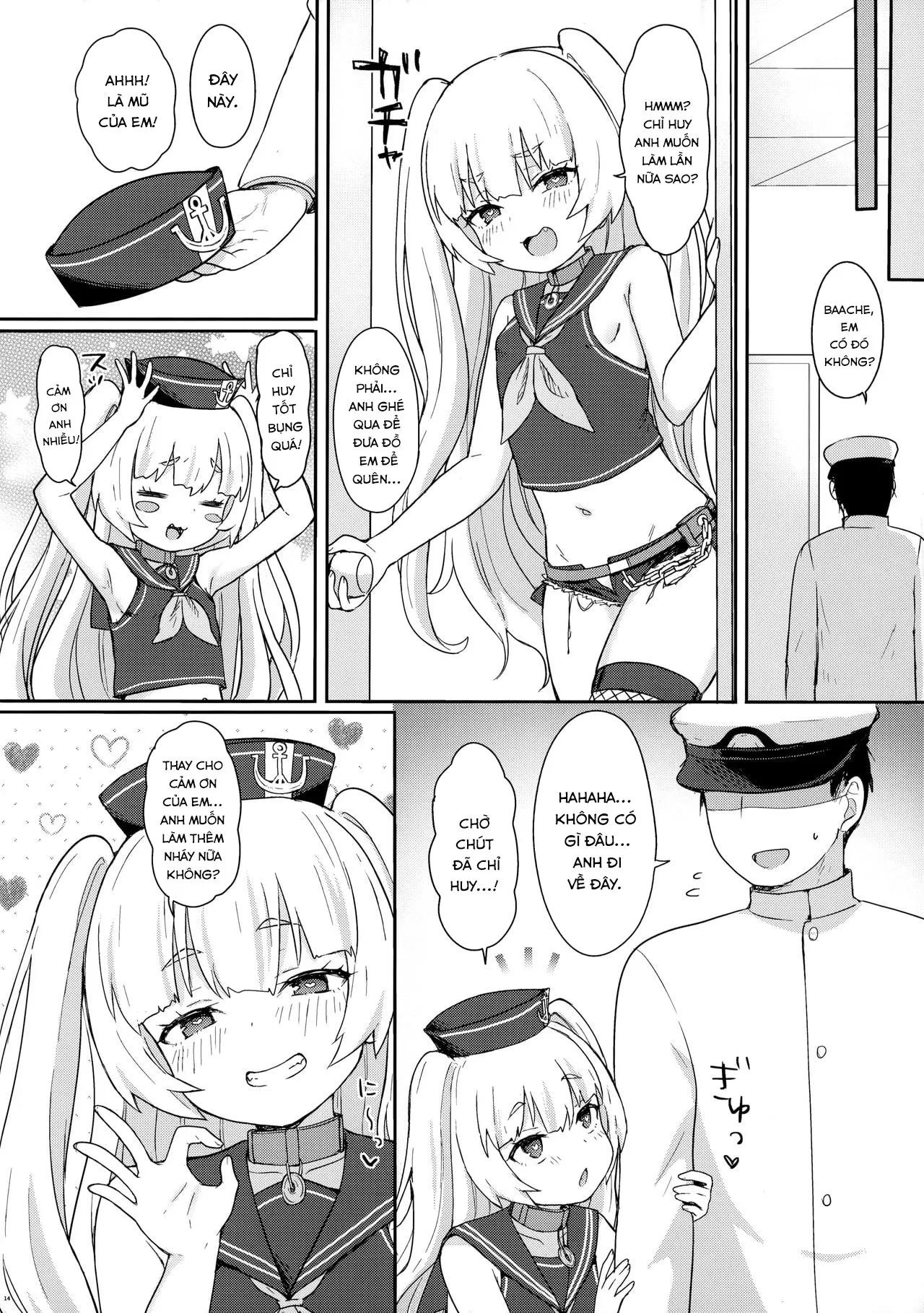 HentaiVN.net - Ảnh 16 - Leave Everything To Bache! (Azur Lane) [Bache ni Bacchiri Omakase!] - Oneshot