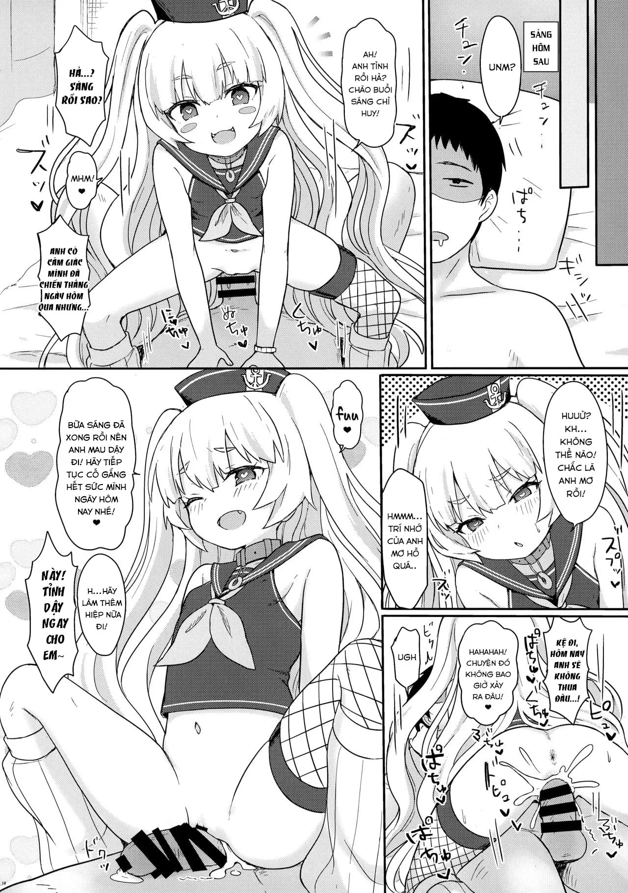 HentaiVN.net - Ảnh 20 - Leave Everything To Bache! (Azur Lane) [Bache ni Bacchiri Omakase!] - Oneshot