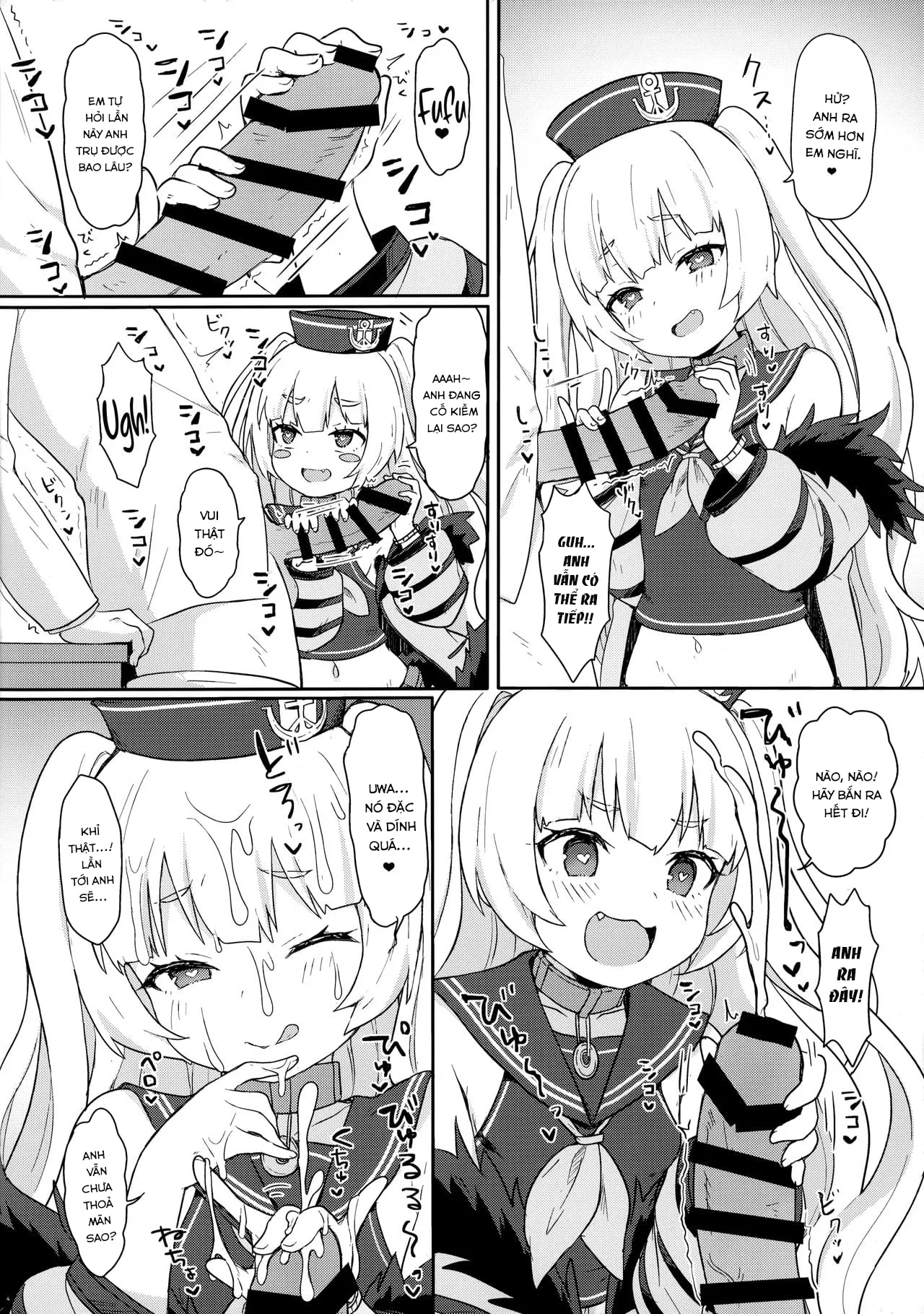 HentaiVN.net - Ảnh 6 - Leave Everything To Bache! (Azur Lane) [Bache ni Bacchiri Omakase!] - Oneshot