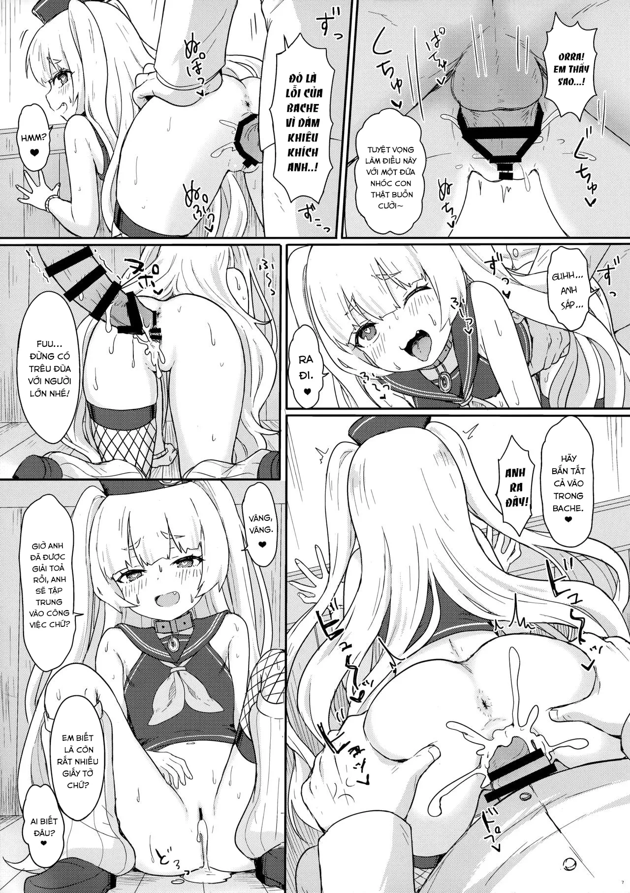 HentaiVN.net - Ảnh 9 - Leave Everything To Bache! (Azur Lane) [Bache ni Bacchiri Omakase!] - Oneshot