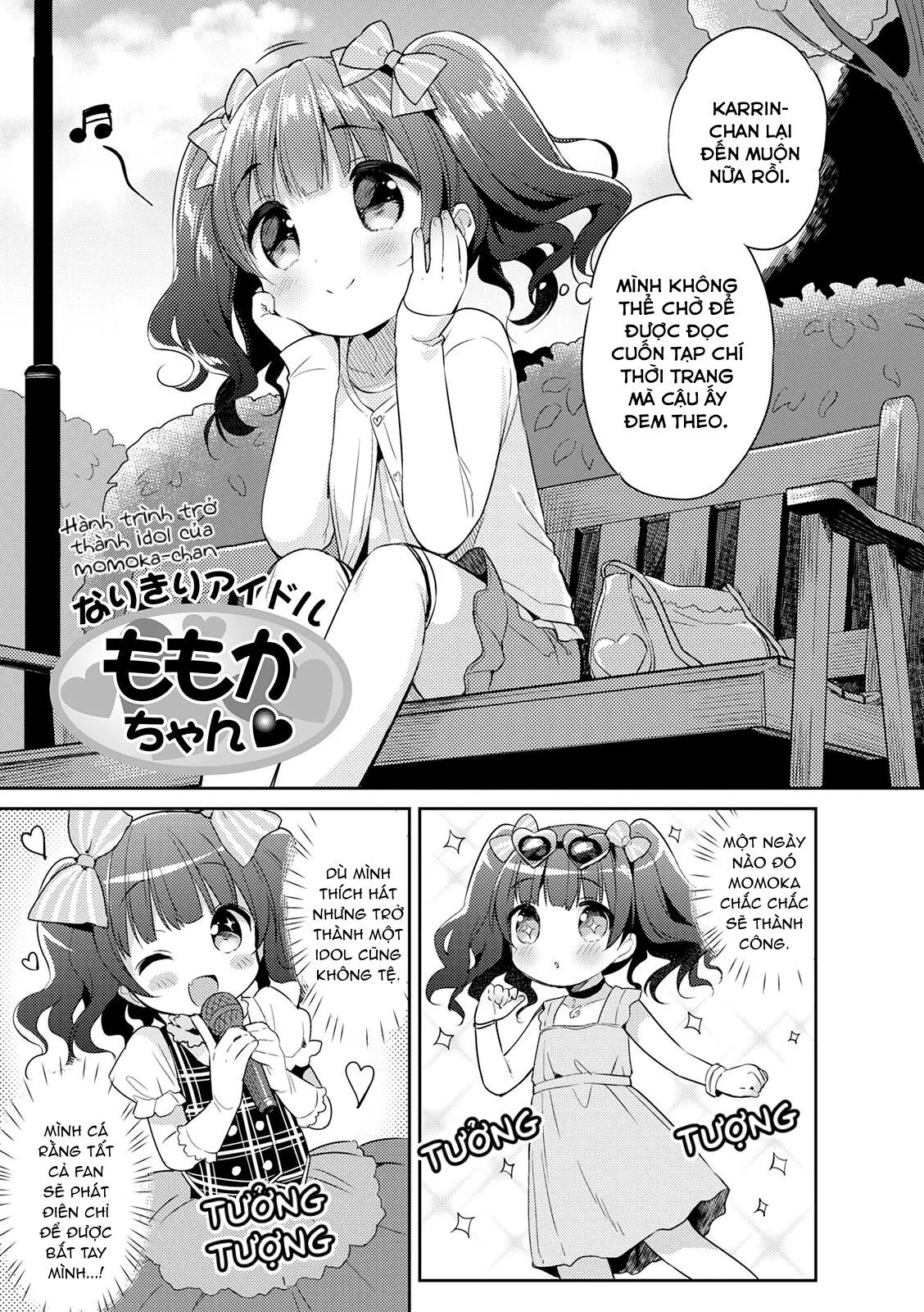 HentaiVN.net - Ảnh 1 - Hành trình trở thành idol của Momoka-chan - Oneshot