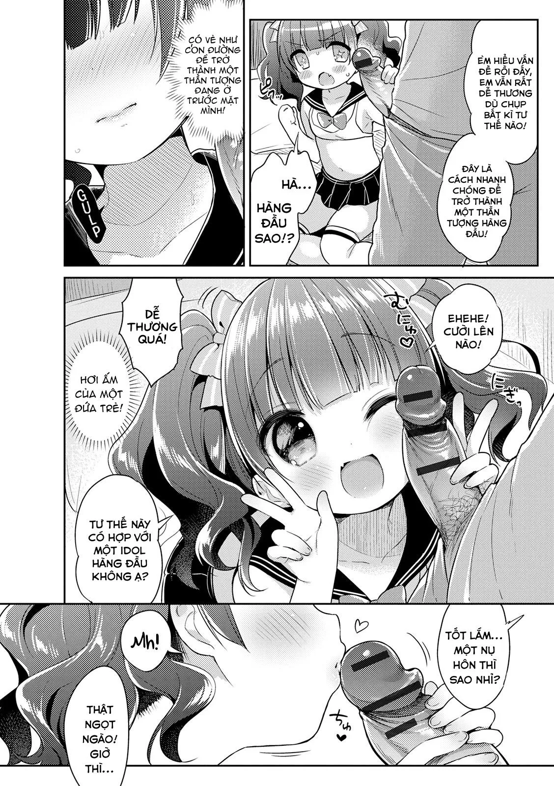 HentaiVN.net - Ảnh 6 - Hành trình trở thành idol của Momoka-chan - Oneshot
