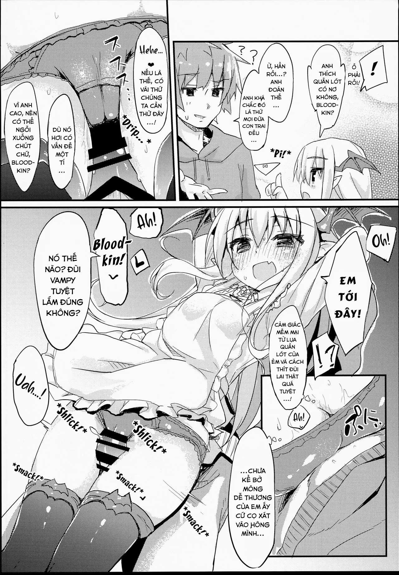 HentaiVN.net - Ảnh 10 - Vampy-chan Love Love Ecchi Book [ヴァンピィちゃんらぶらぶえっちブック] - Oneshot