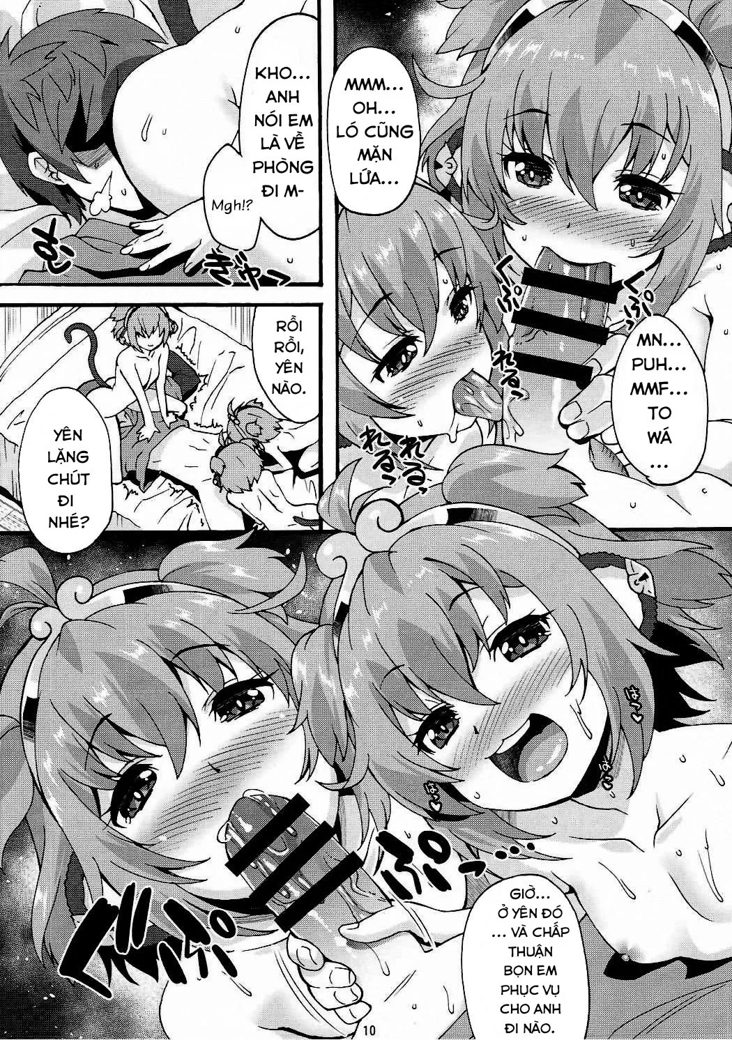 HentaiVN.net - Ảnh 10 - Makuu GB Tsuushin 3 - Oneshot