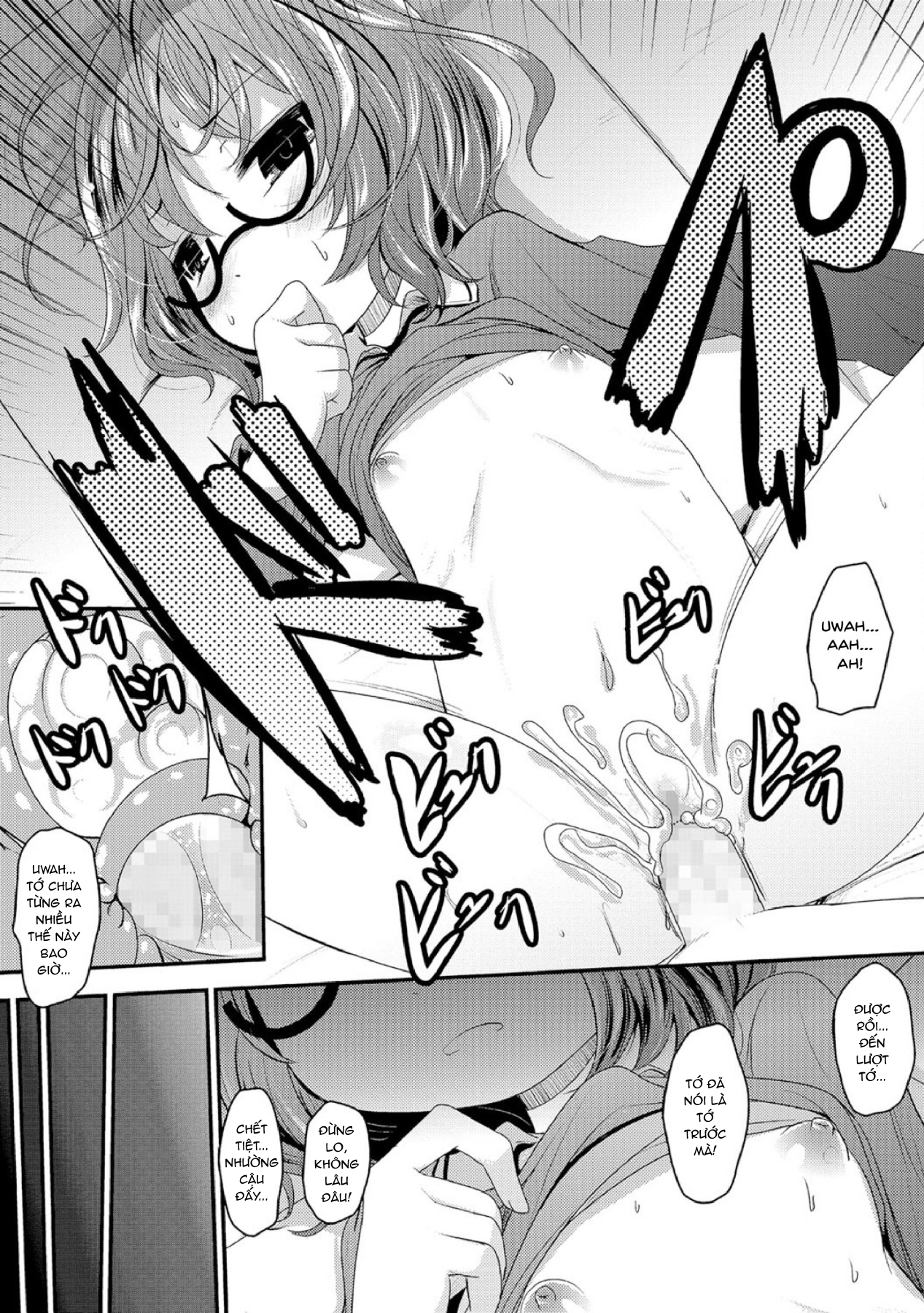 HentaiVN.net - Ảnh 12 - Force Fucking a Timid Glasses Wearing Loli With My Big Cock - Chap 3