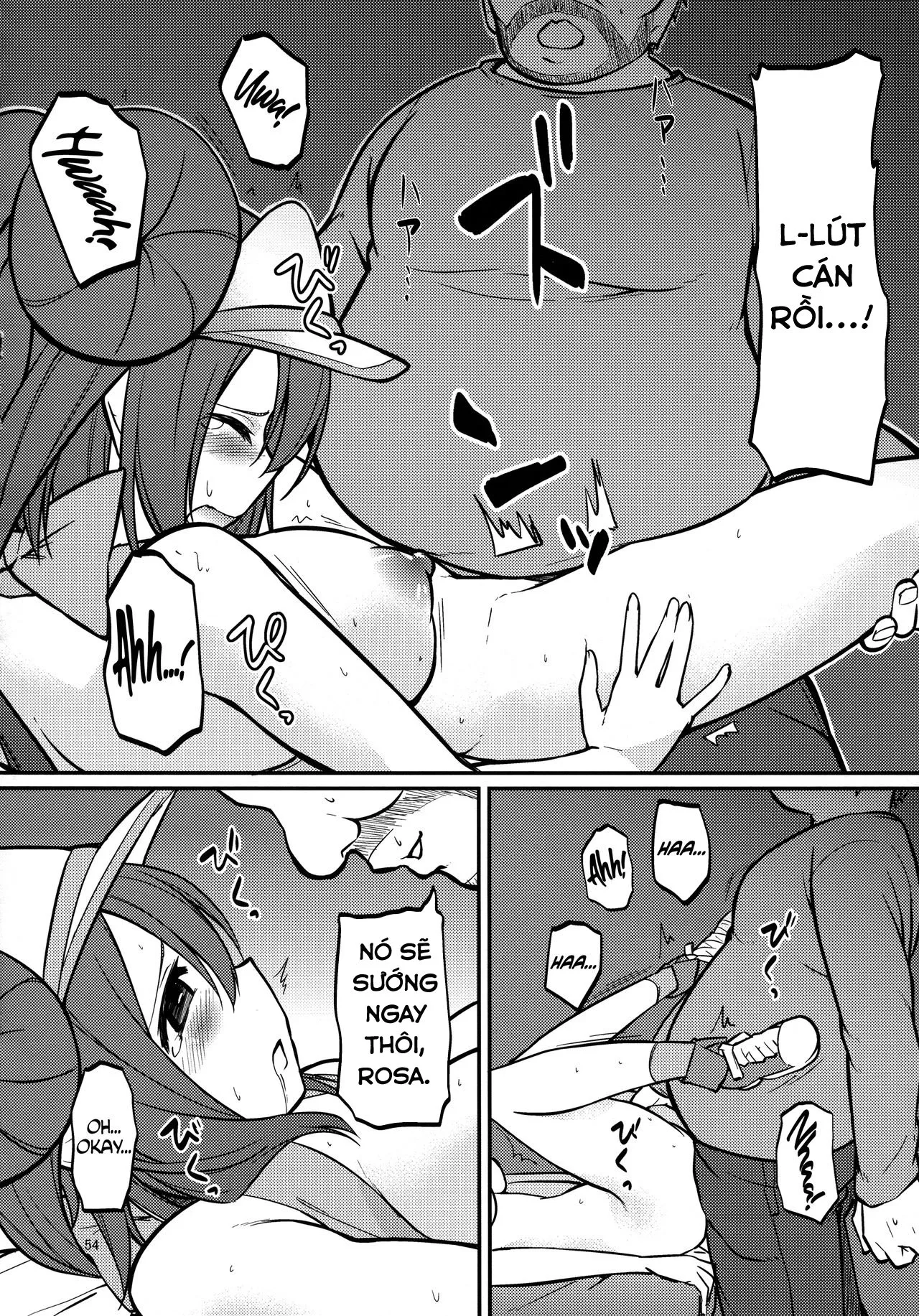 HentaiVN.net - Ảnh 4 - Cô Bé Dú Bự Lạc Đường Xinh Đẹp Và Ông Chú Leo Núi May Mắn! [Mei-tan to Yamaotoko; Rosa and the Hiker] - Part 3 (End)