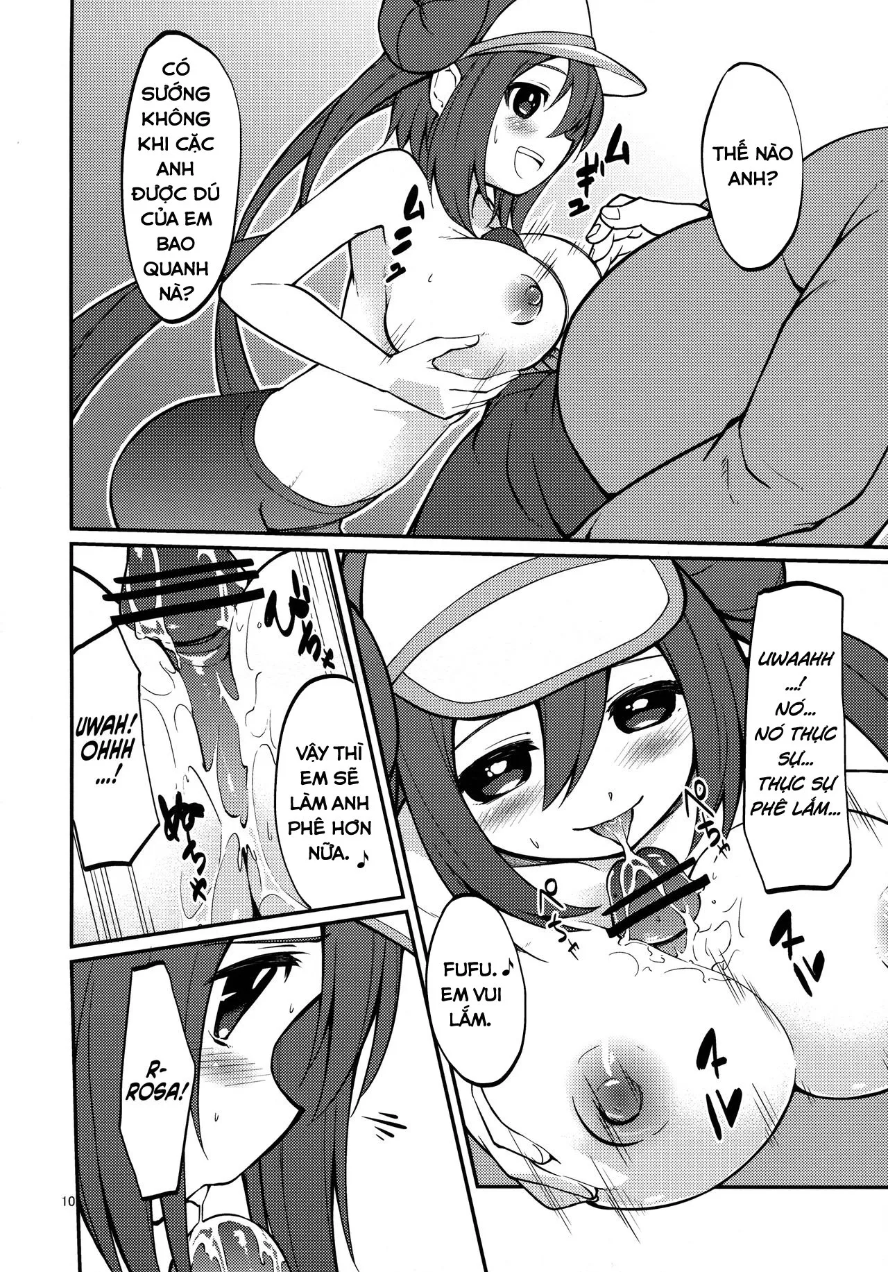 HentaiVN.net - Ảnh 10 - Cô Bé Dú Bự Lạc Đường Xinh Đẹp Và Ông Chú Leo Núi May Mắn! [Mei-tan to Yamaotoko; Rosa and the Hiker] - Full 78 trang (fix 24.5.2021)