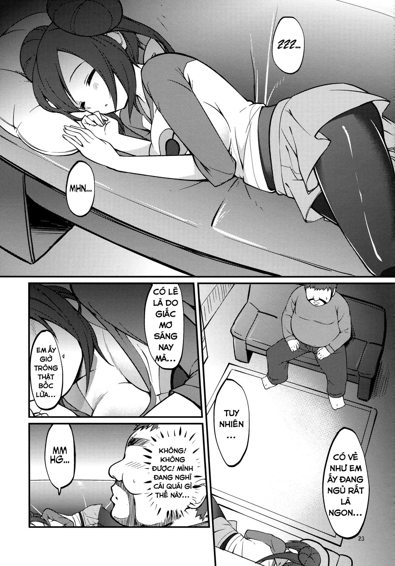 HentaiVN.net - Ảnh 23 - Cô Bé Dú Bự Lạc Đường Xinh Đẹp Và Ông Chú Leo Núi May Mắn! [Mei-tan to Yamaotoko; Rosa and the Hiker] - Full 78 trang (fix 24.5.2021)