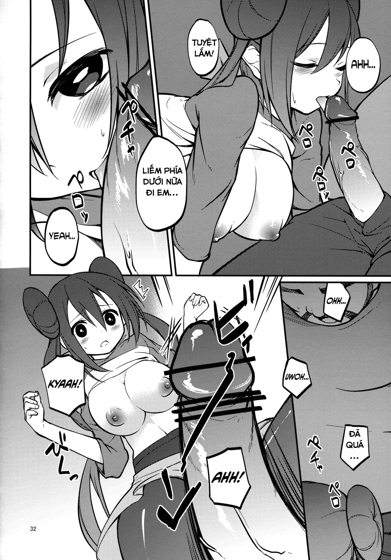 HentaiVN.net - Ảnh 32 - Cô Bé Dú Bự Lạc Đường Xinh Đẹp Và Ông Chú Leo Núi May Mắn! [Mei-tan to Yamaotoko; Rosa and the Hiker] - Full 78 trang (fix 24.5.2021)