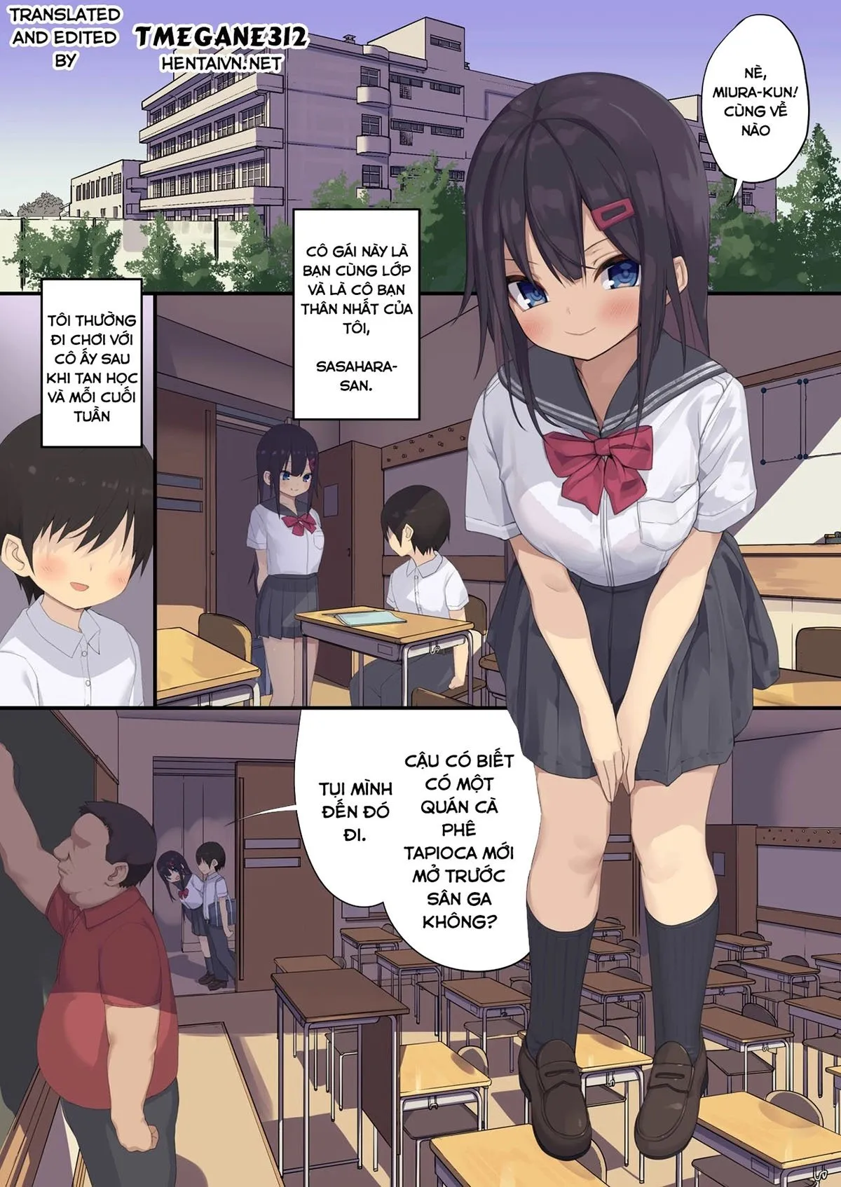 HentaiVN.net - Ảnh 3 - Joshi 〇〇sei wa dansei kyoushi ni NTR reru - Oneshot