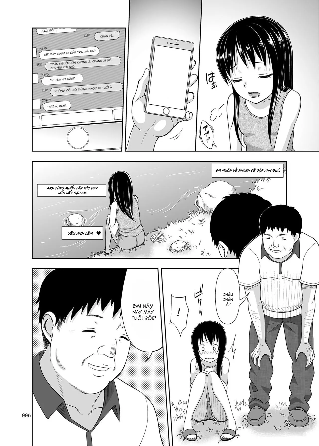 HentaiVN.net - Ảnh 5 - Cháu Gái Dễ Thương Của Tôi [Yorozuna Shoujo no Ehon; JCな少女の絵本] - Phần 1