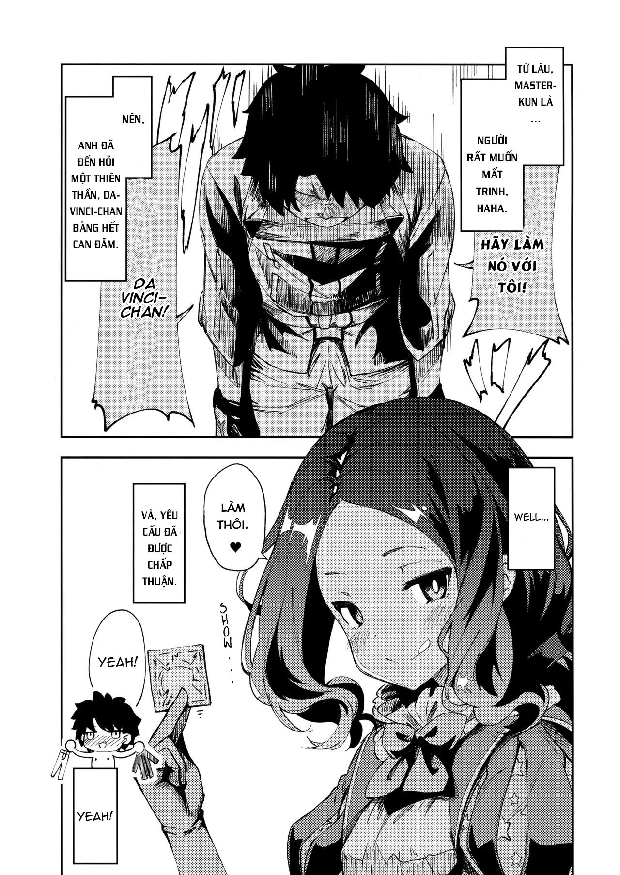 HentaiVN.net - Ảnh 3 - Onegai Sureba Yarasete Kureru Da Vinci-chan [おねがいすればヤらせてくれるダ・ヴィンチちゃん] - Oneshot