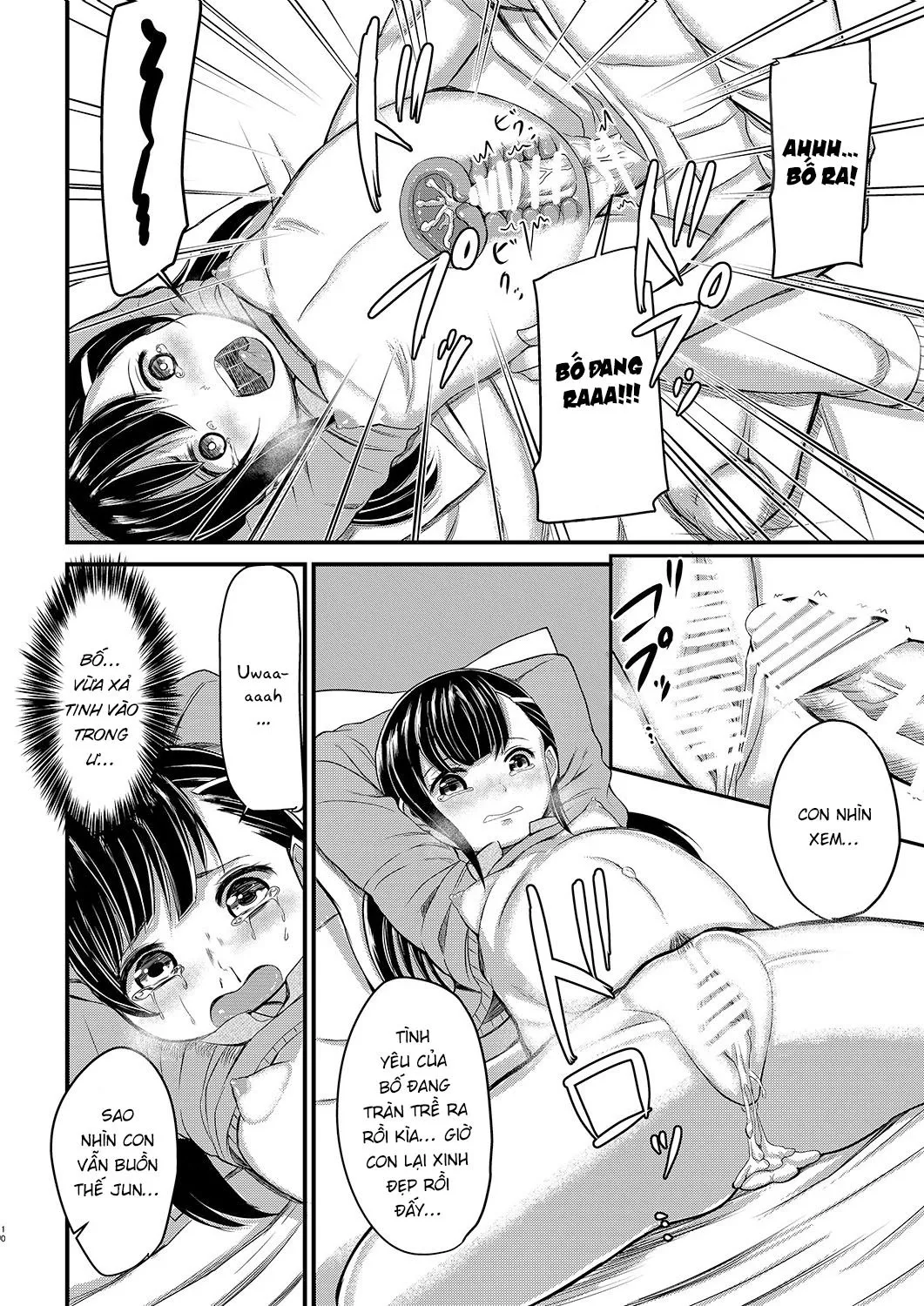 HentaiVN.net - Ảnh 9 - Ninpu no Musume o Saigo ni Osameru Hon [A Book Dedicated To The Final Moments of a Pregnant Daughter] - Oneshot